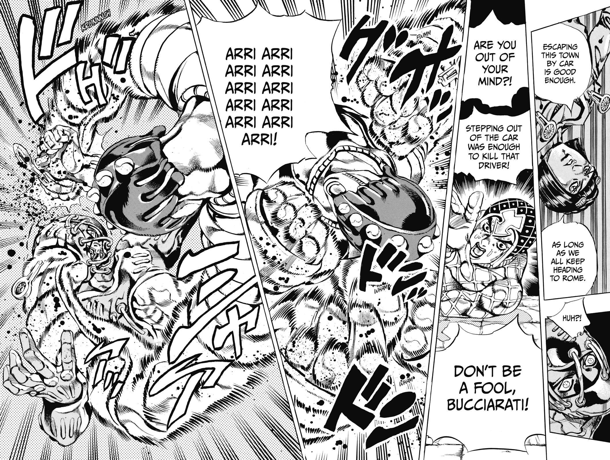 Read JoJo's Bizarre Adventure Part 5 - Golden Wind Manga Online