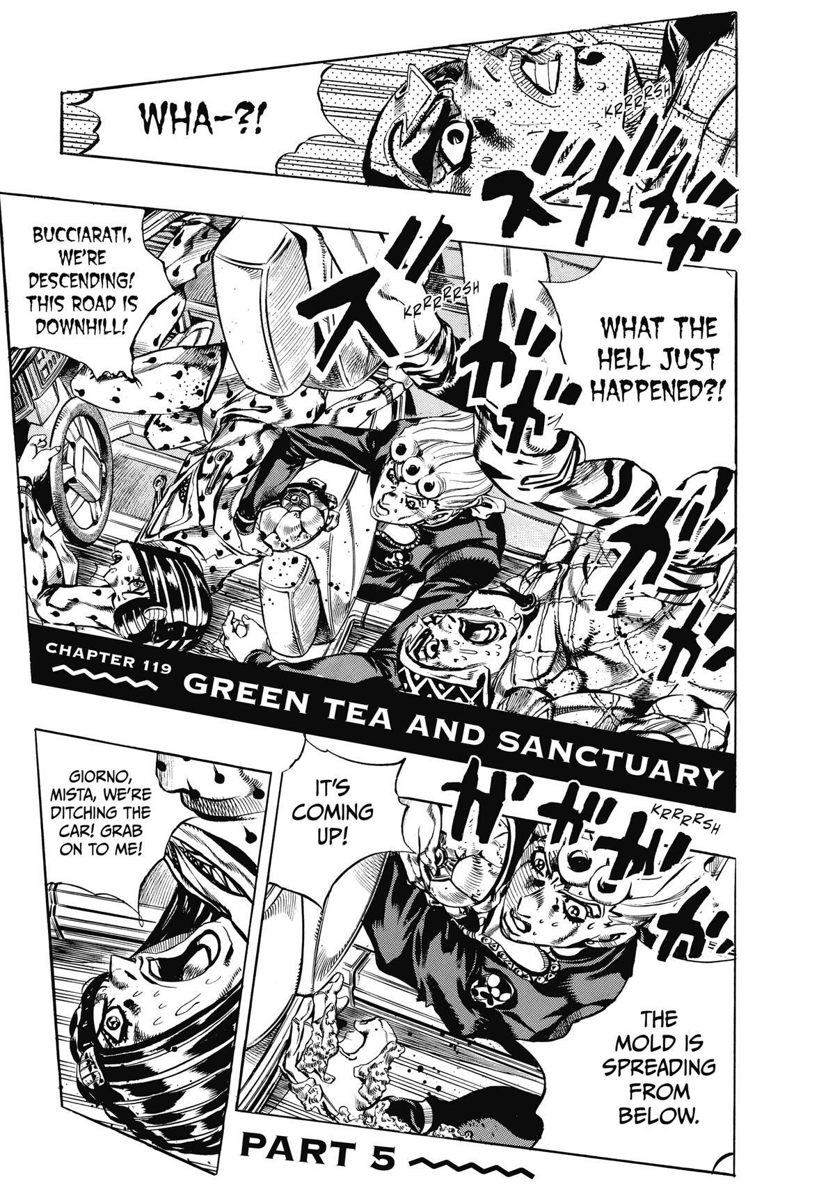 Read JoJo's Bizarre Adventure Part 5 - Golden Wind Manga Online