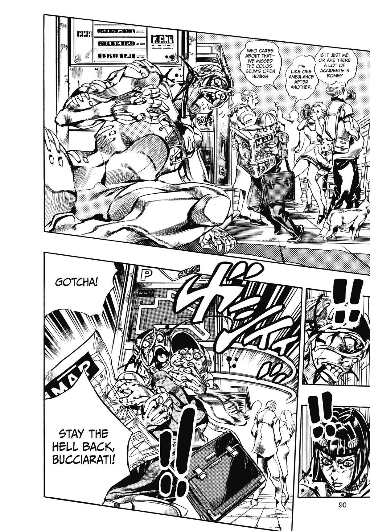 Read JoJo's Bizarre Adventure Part 5 - Golden Wind Manga Online