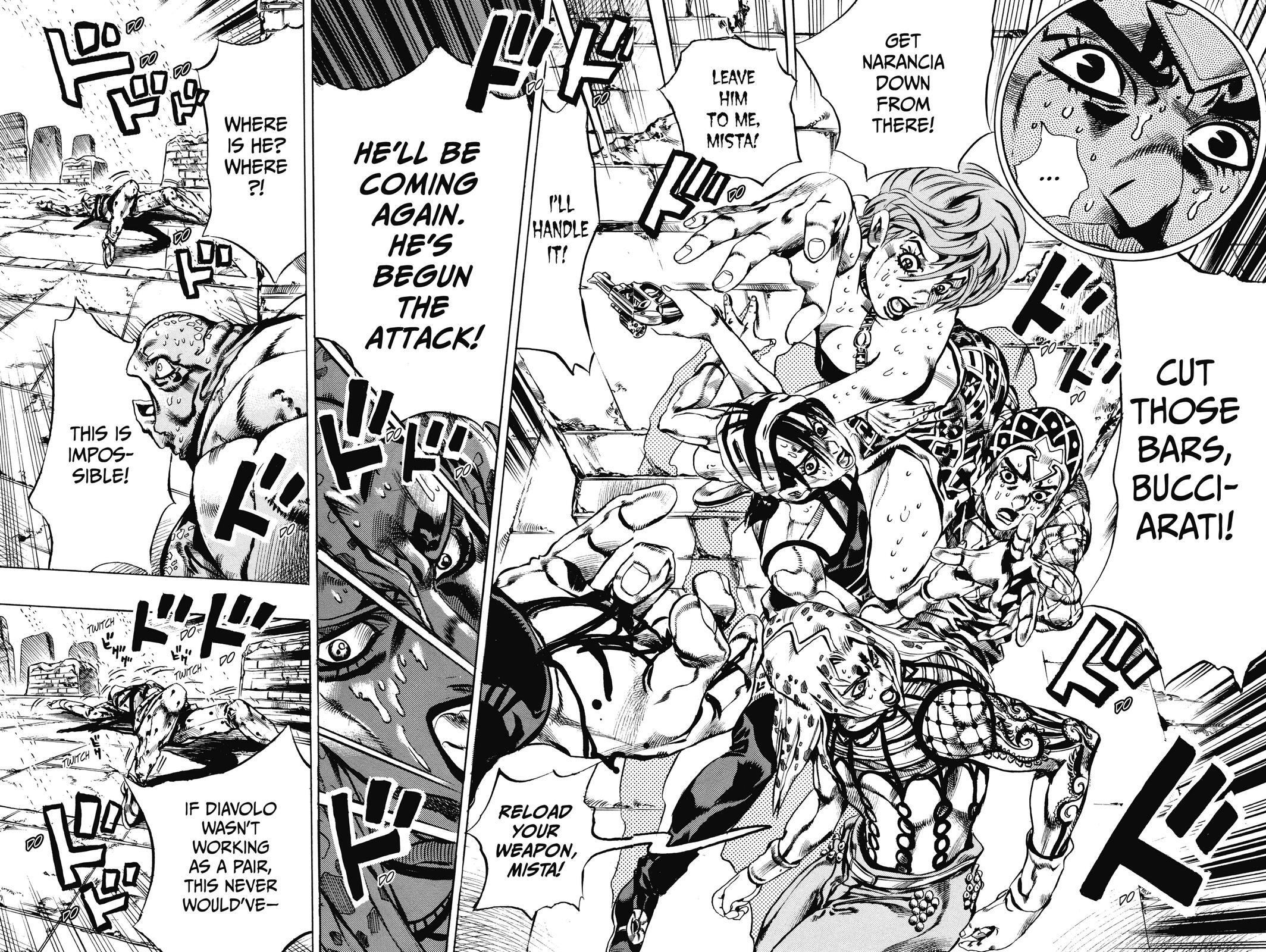 Read JoJo's Bizarre Adventure Part 5 - Golden Wind Manga Online
