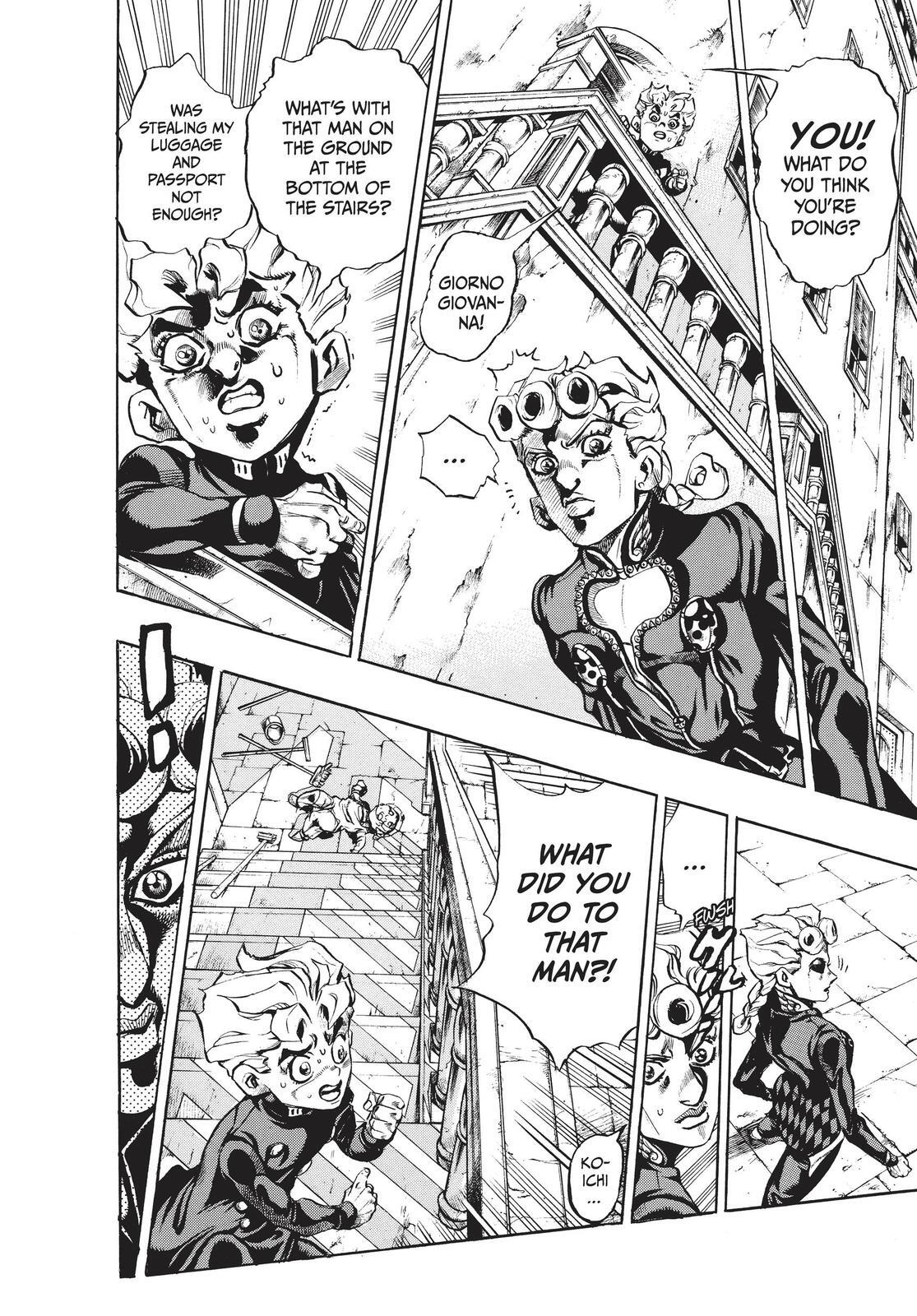 Read JoJo's Bizarre Adventure Part 5 - Golden Wind Manga Online