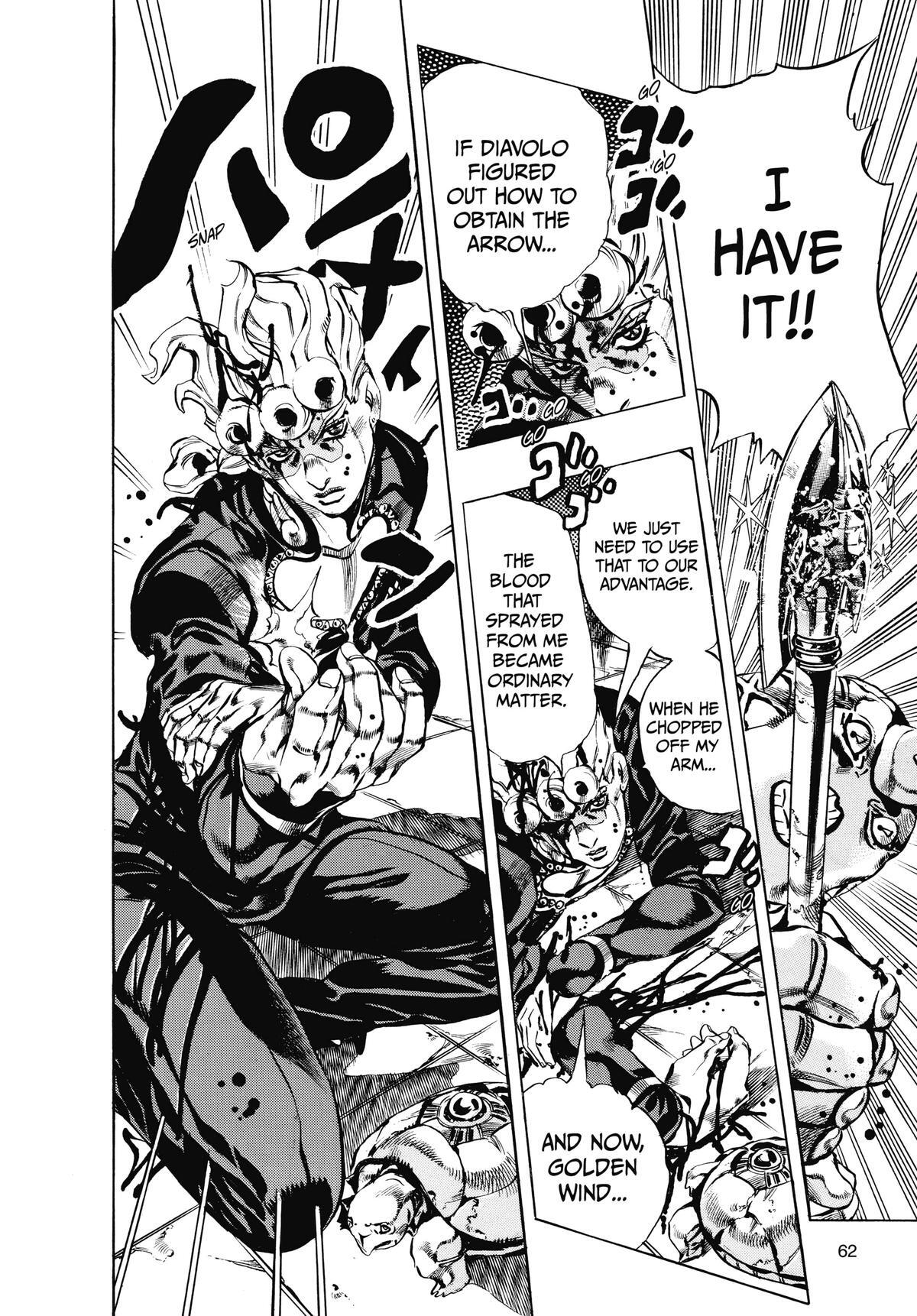 Read JoJo's Bizarre Adventure Part 5 - Golden Wind Manga Online