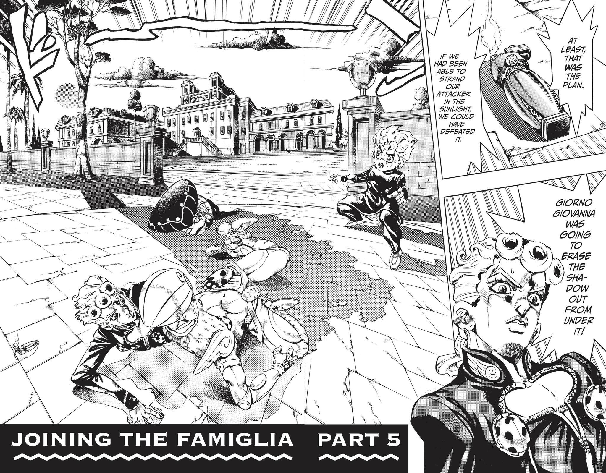Read JoJo's Bizarre Adventure Part 5 - Golden Wind Manga Online