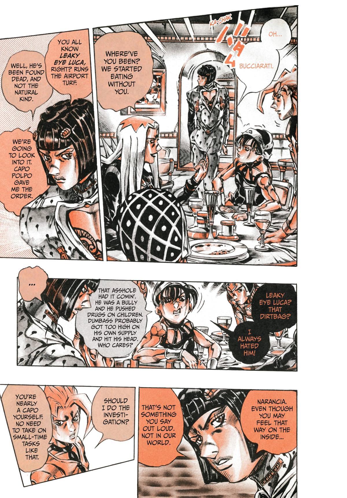 Read JoJo's Bizarre Adventure Part 5 - Golden Wind Manga Online