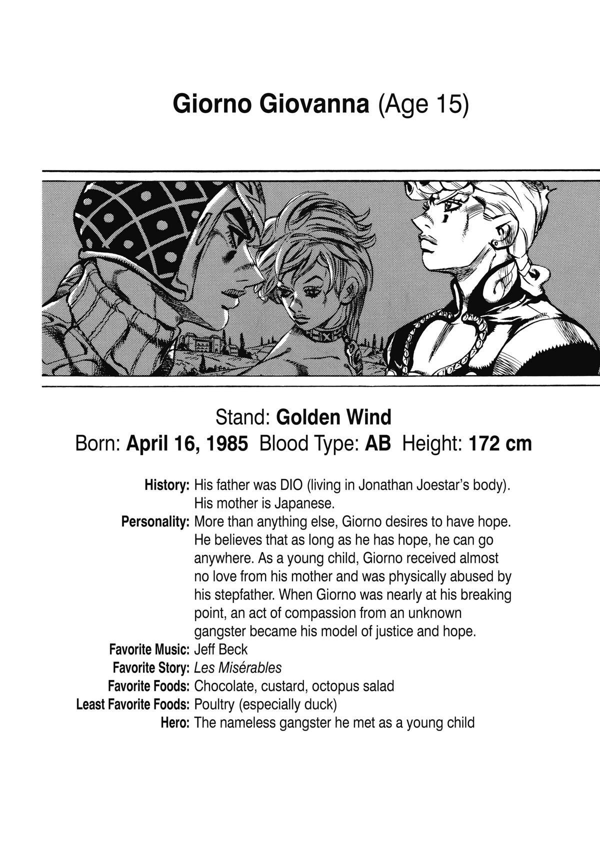 Read JoJo's Bizarre Adventure Part 5 - Golden Wind Manga Online