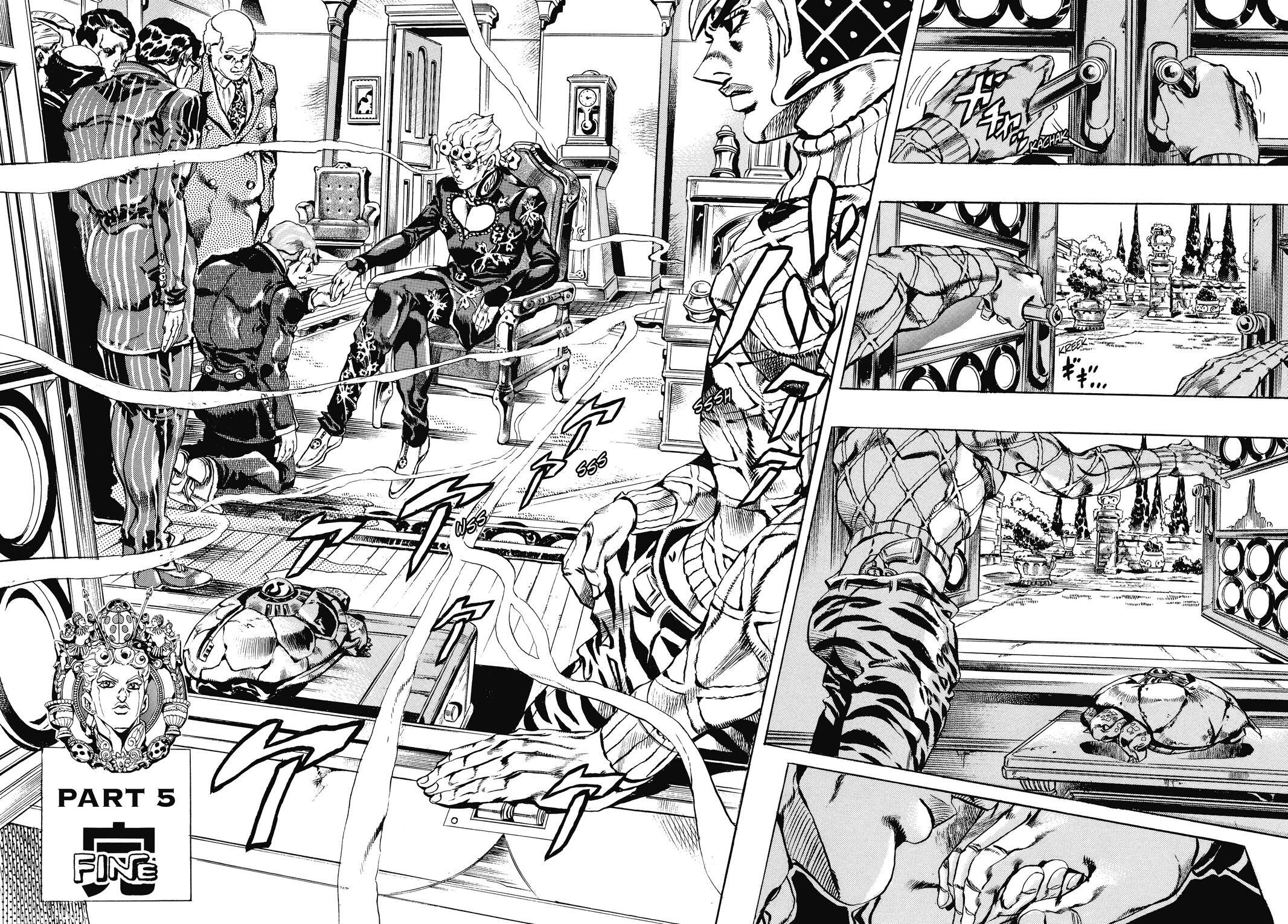 Read JoJo's Bizarre Adventure Part 5 - Golden Wind Manga Online