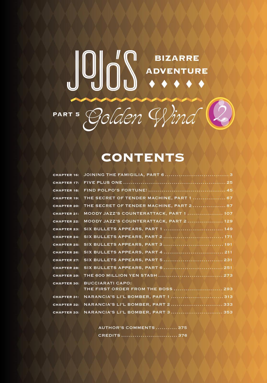 Read JoJo's Bizarre Adventure Part 5 - Golden Wind Manga Online