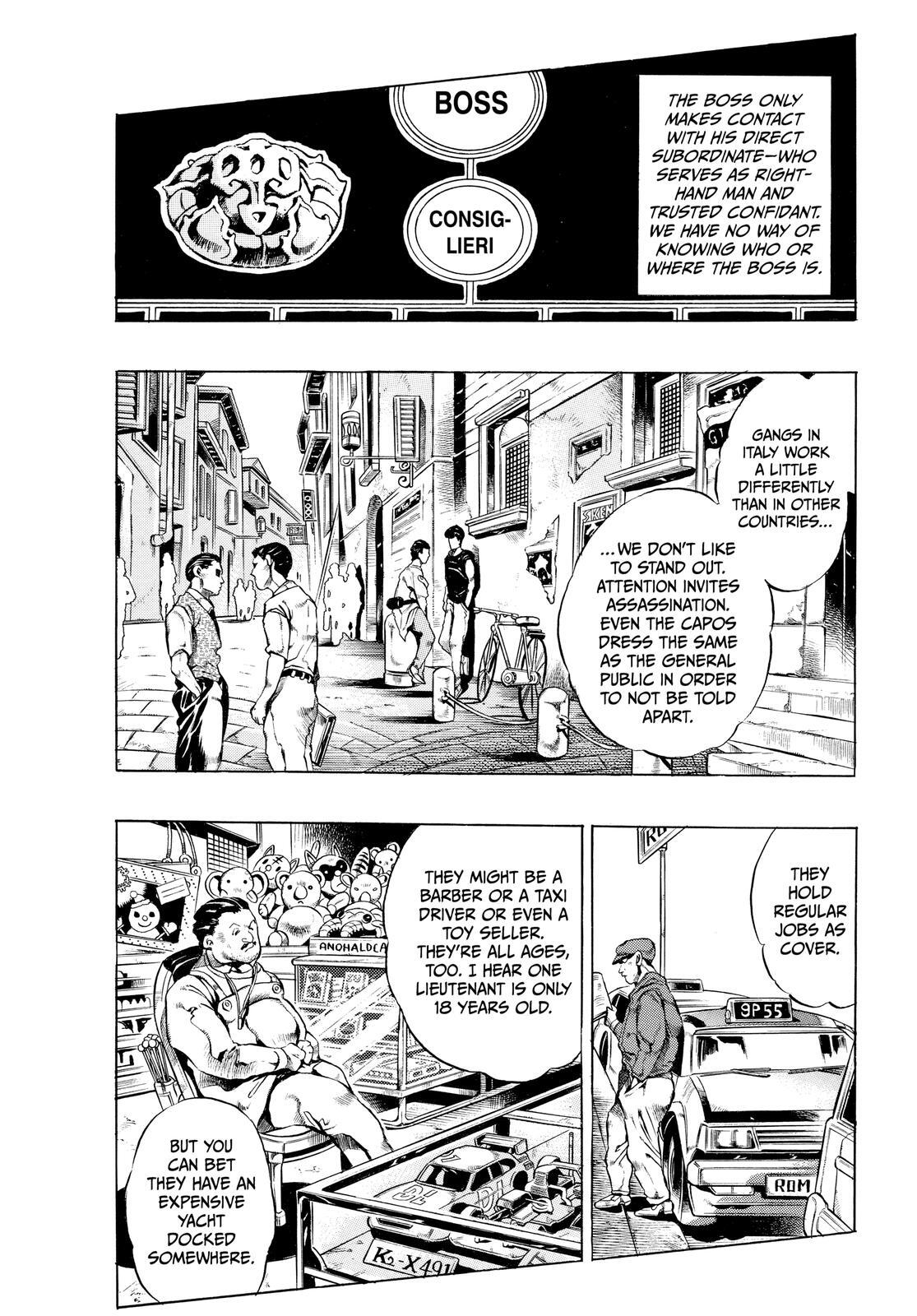 Read JoJo's Bizarre Adventure Part 5 - Golden Wind Manga Online
