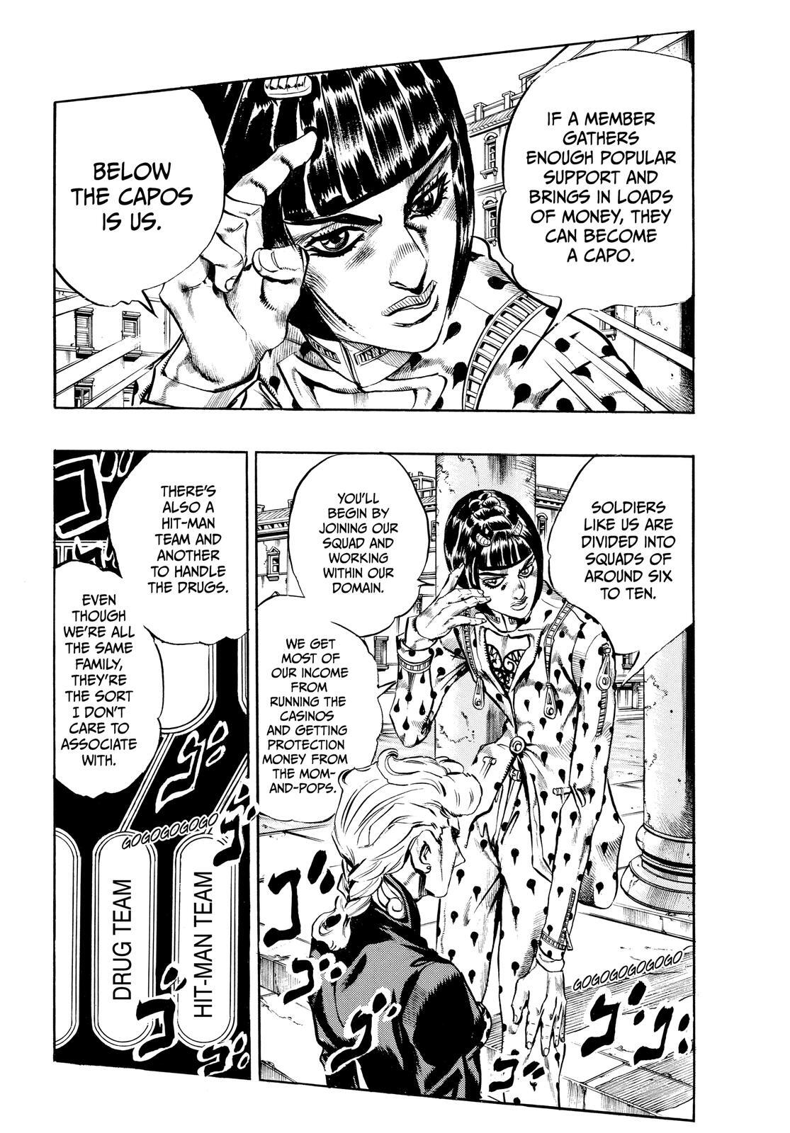 Read JoJo's Bizarre Adventure Part 5 - Golden Wind Manga Online