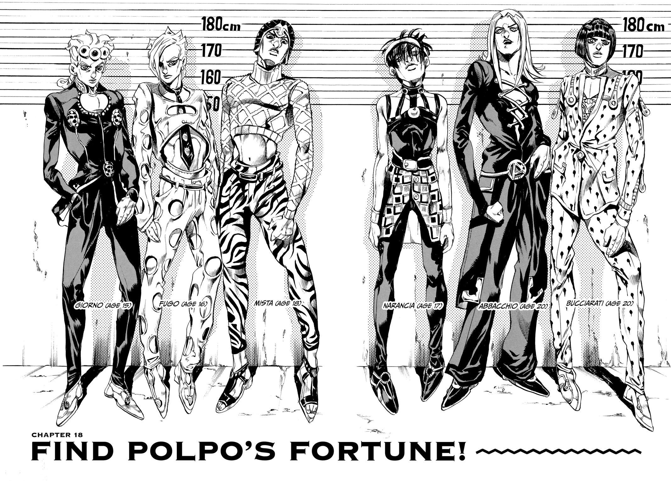 Read JoJo's Bizarre Adventure Part 5 - Golden Wind Manga Online