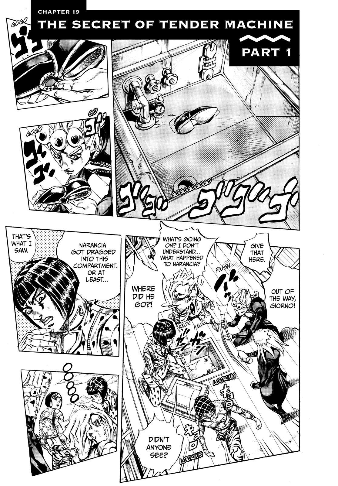 Read JoJo's Bizarre Adventure Part 5 - Golden Wind Manga Online
