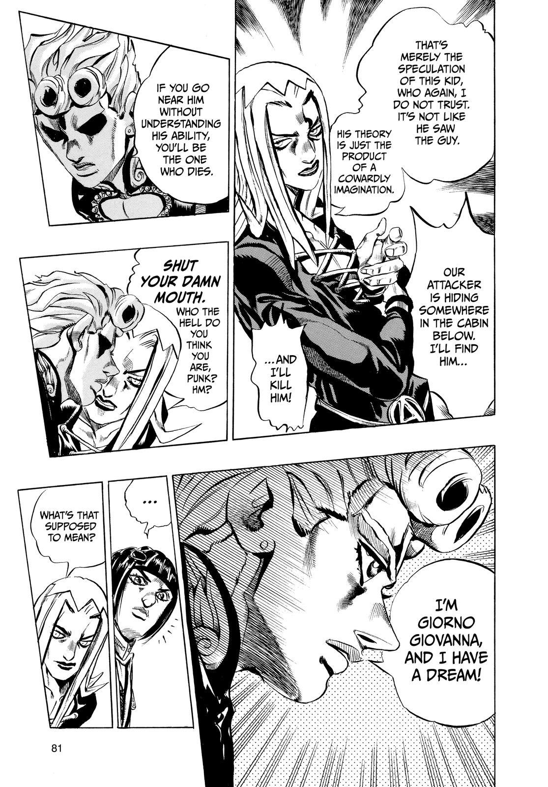 Read JoJo's Bizarre Adventure Part 5 - Golden Wind Manga Online