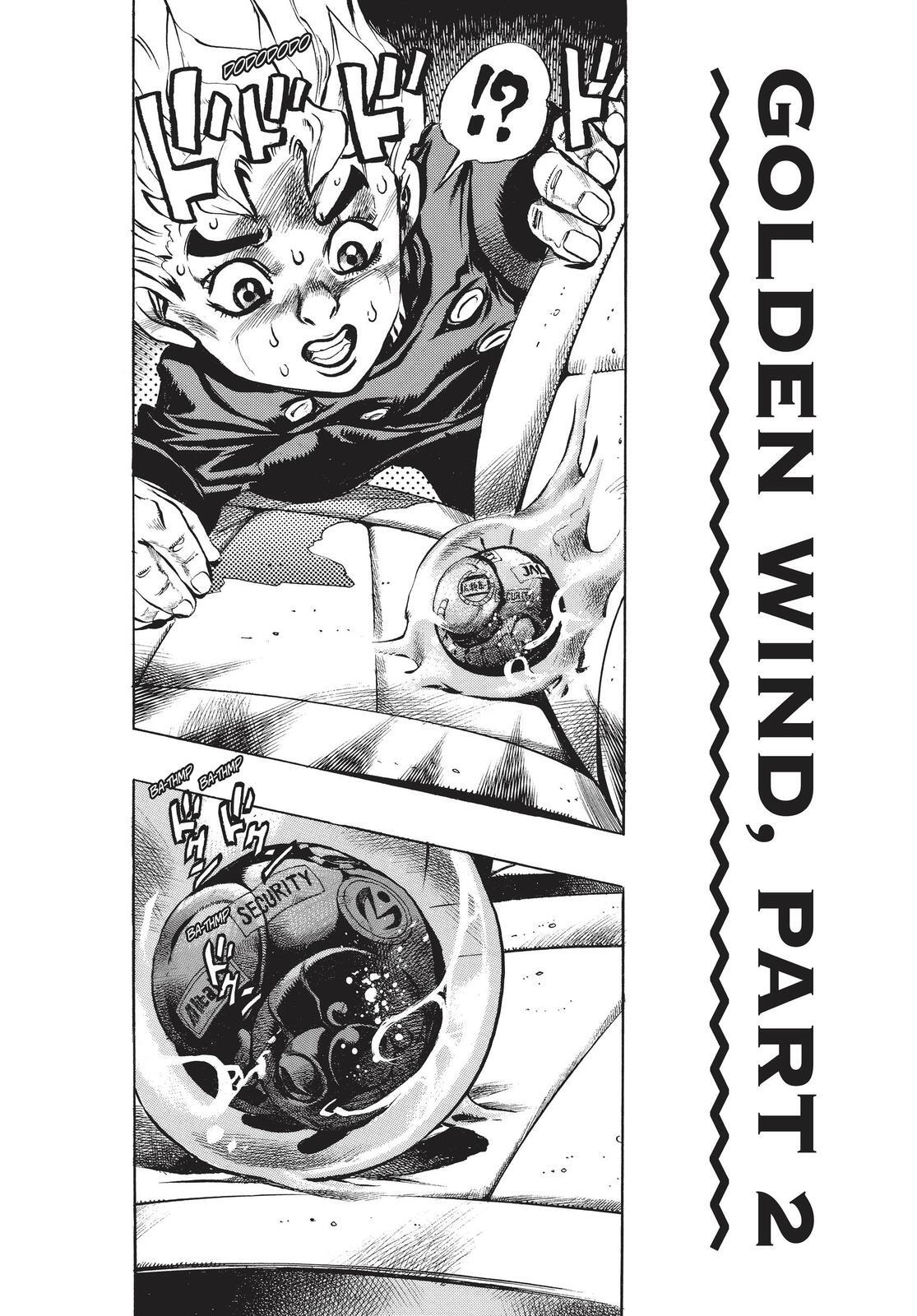 Read JoJo's Bizarre Adventure Part 5 - Golden Wind Manga Online