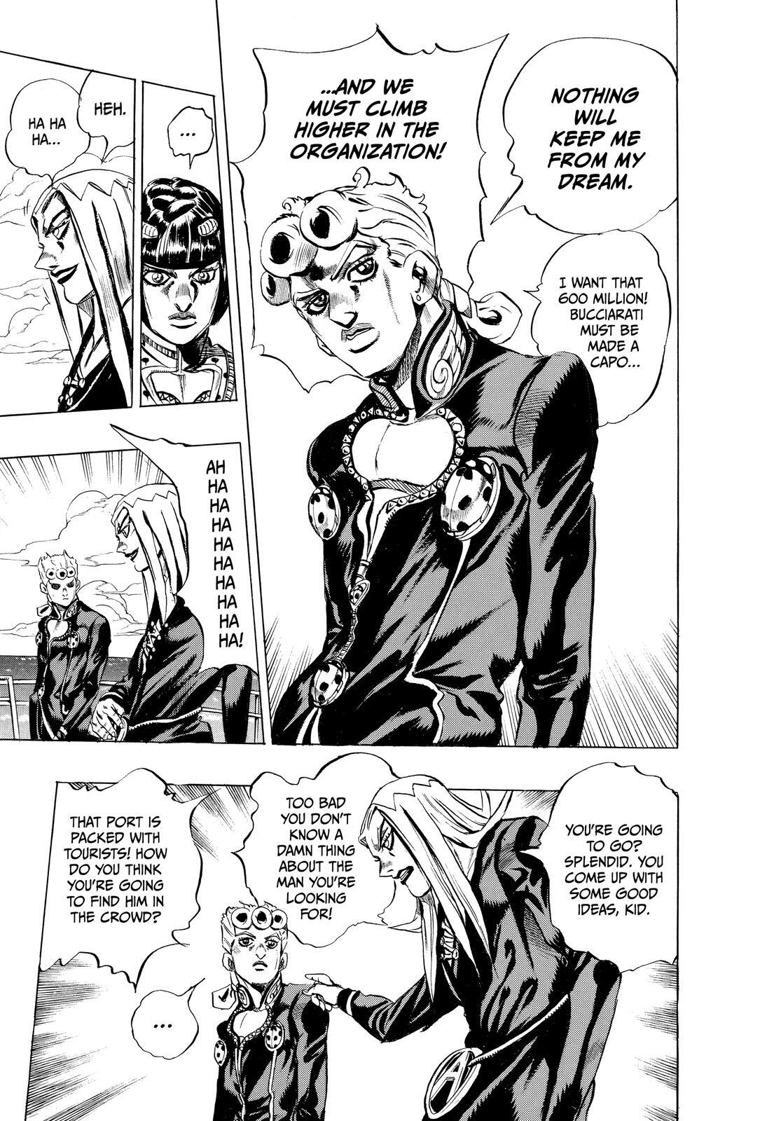 Read JoJo's Bizarre Adventure Part 5 - Golden Wind Manga Online