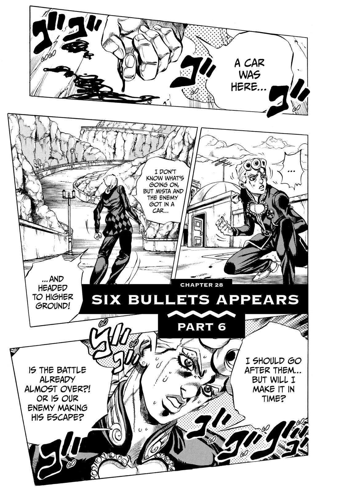 Read JoJo's Bizarre Adventure Part 5 - Golden Wind Manga Online