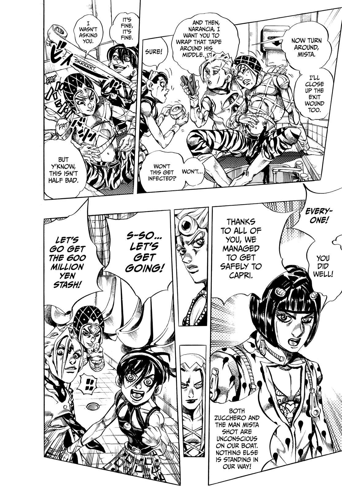 Read JoJo's Bizarre Adventure Part 5 - Golden Wind Manga Online