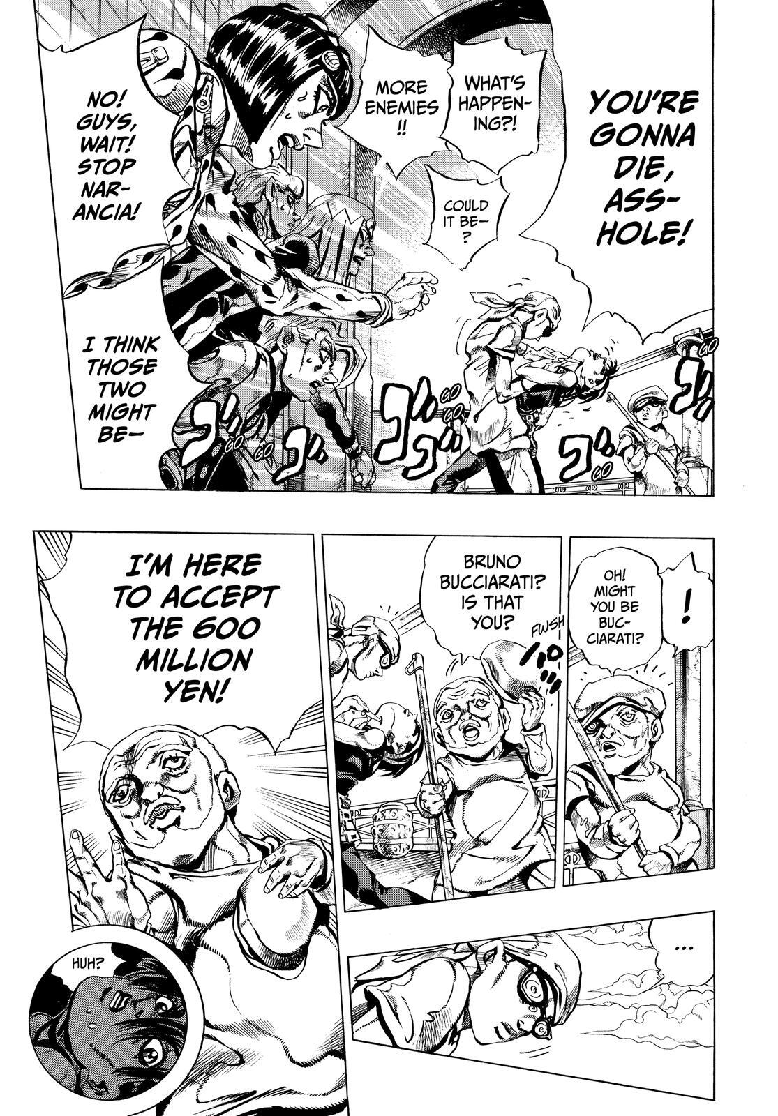 Read JoJo's Bizarre Adventure Part 5 - Golden Wind Manga Online