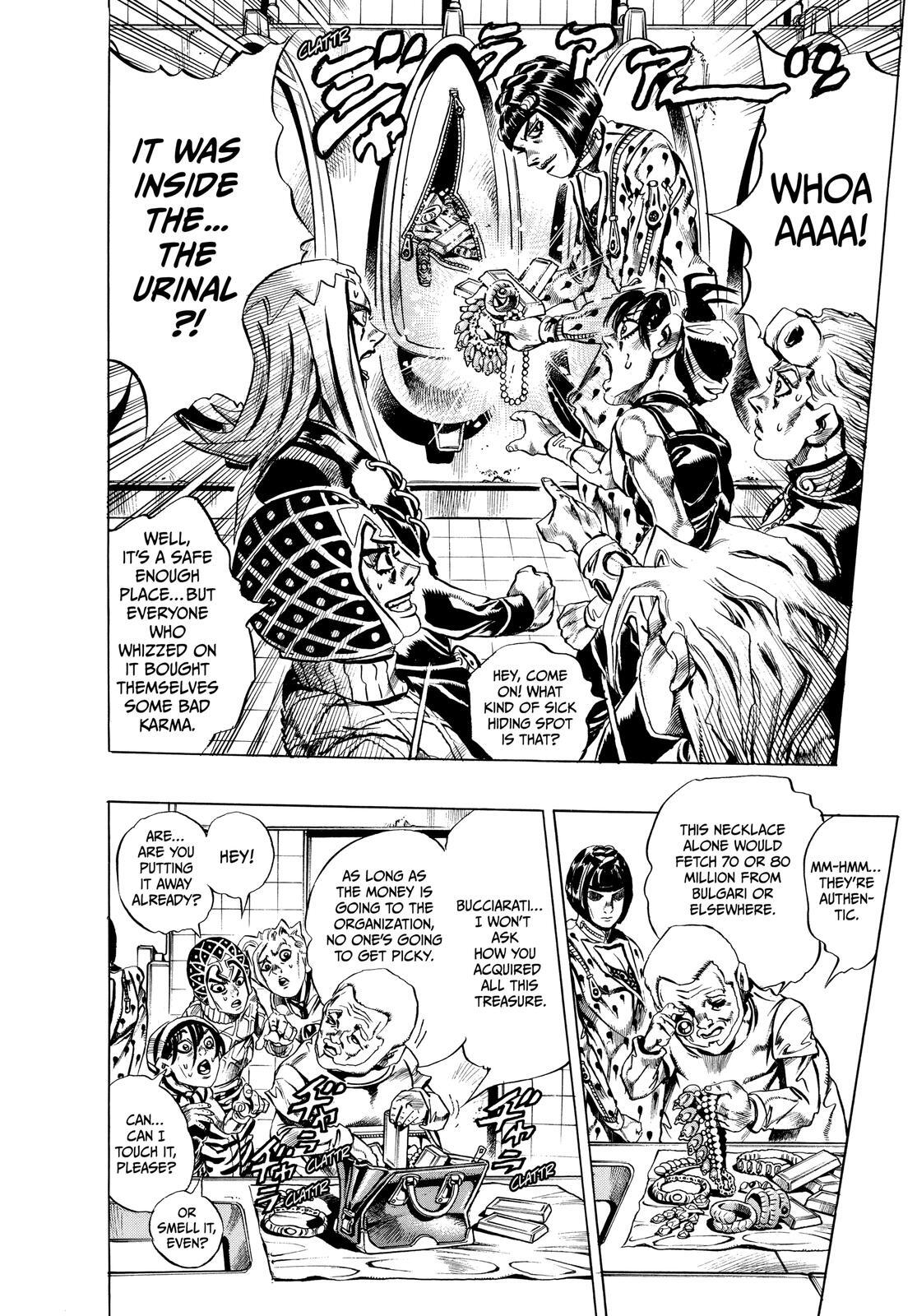 Read JoJo's Bizarre Adventure Part 5 - Golden Wind Manga Online