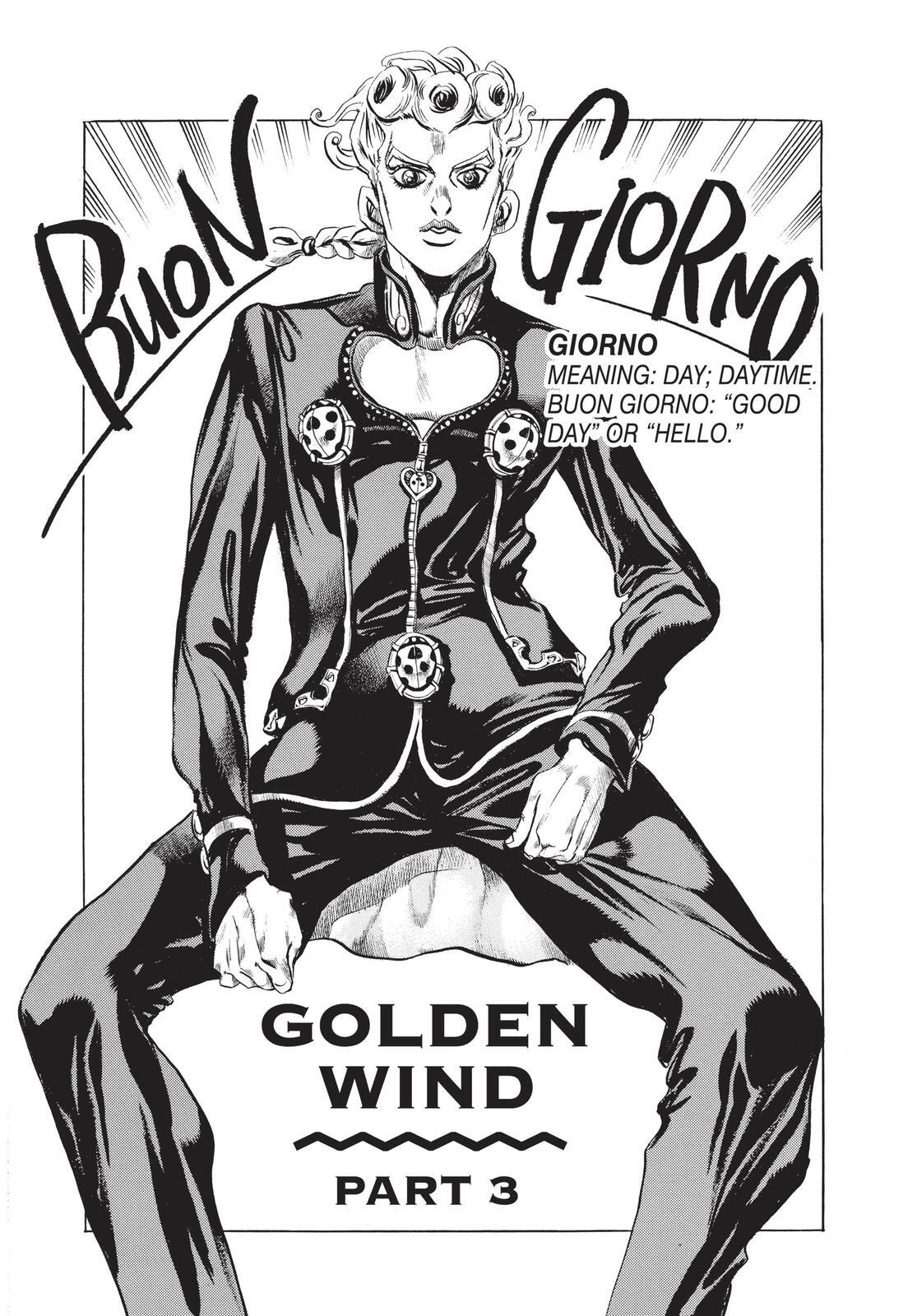 Read JoJo's Bizarre Adventure Part 5 - Golden Wind Manga Online