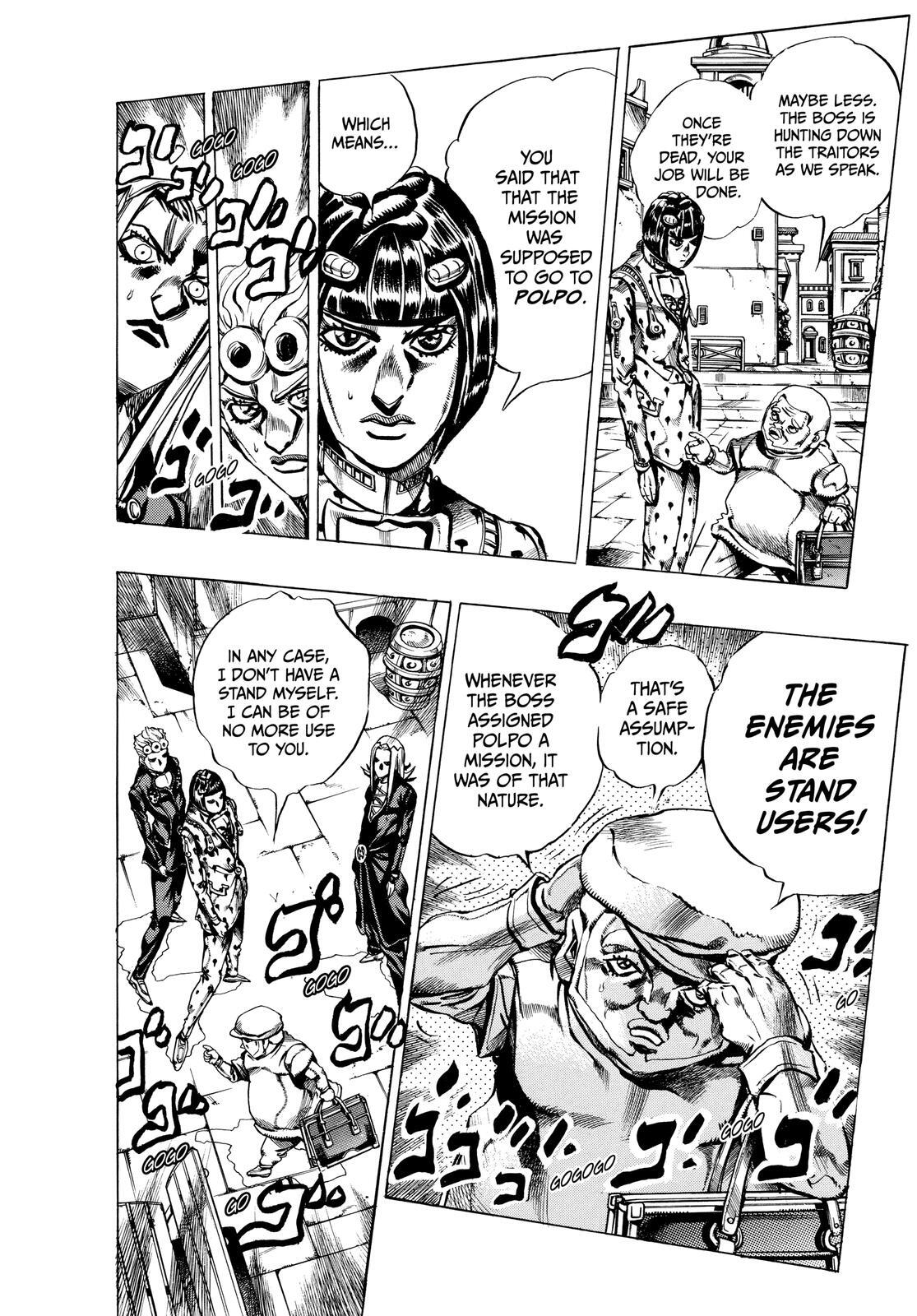 Read JoJo's Bizarre Adventure Part 5 - Golden Wind Manga Online