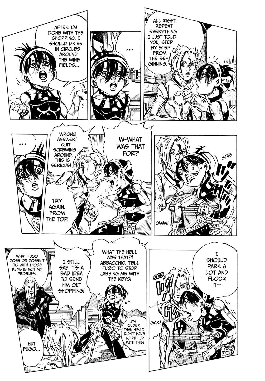 Read JoJo's Bizarre Adventure Part 5 - Golden Wind Manga Online