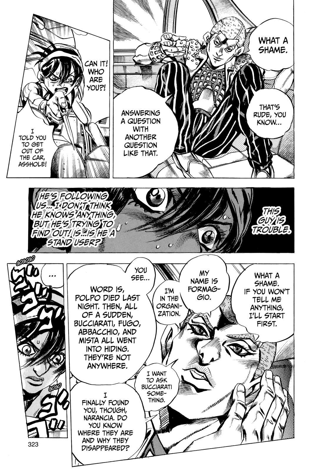 Read JoJo's Bizarre Adventure Part 5 - Golden Wind Manga Online