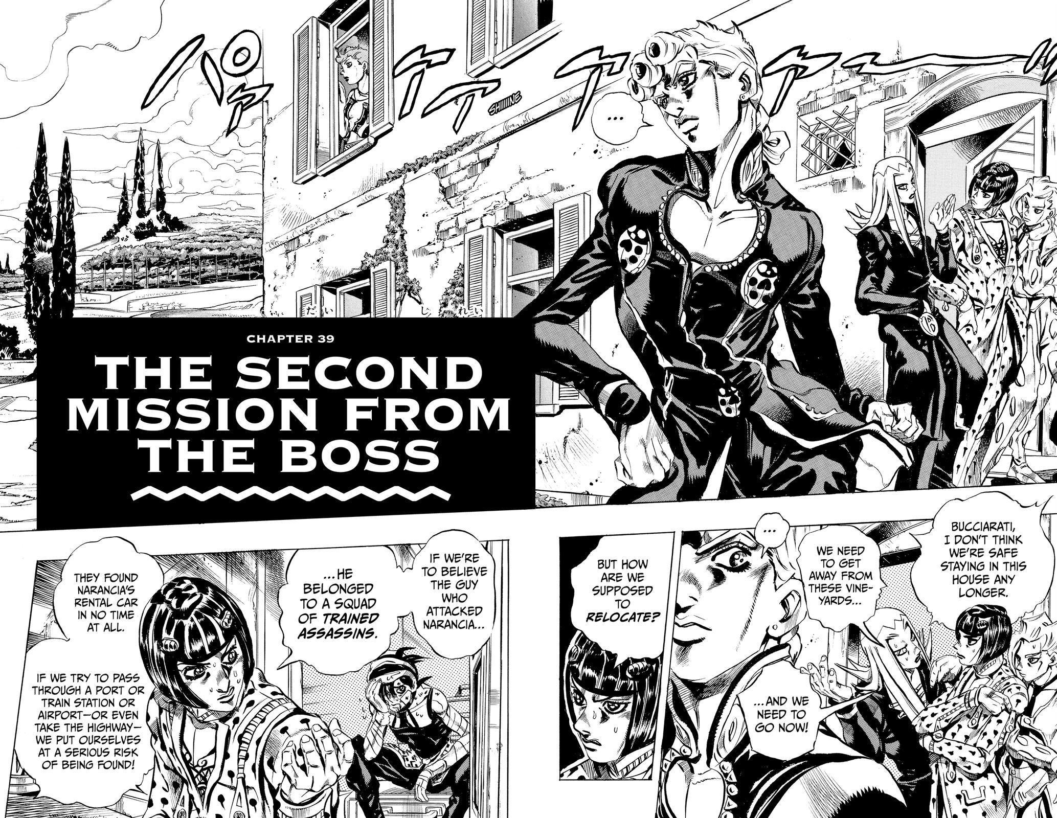 Read JoJo's Bizarre Adventure Part 5 - Golden Wind Manga Online