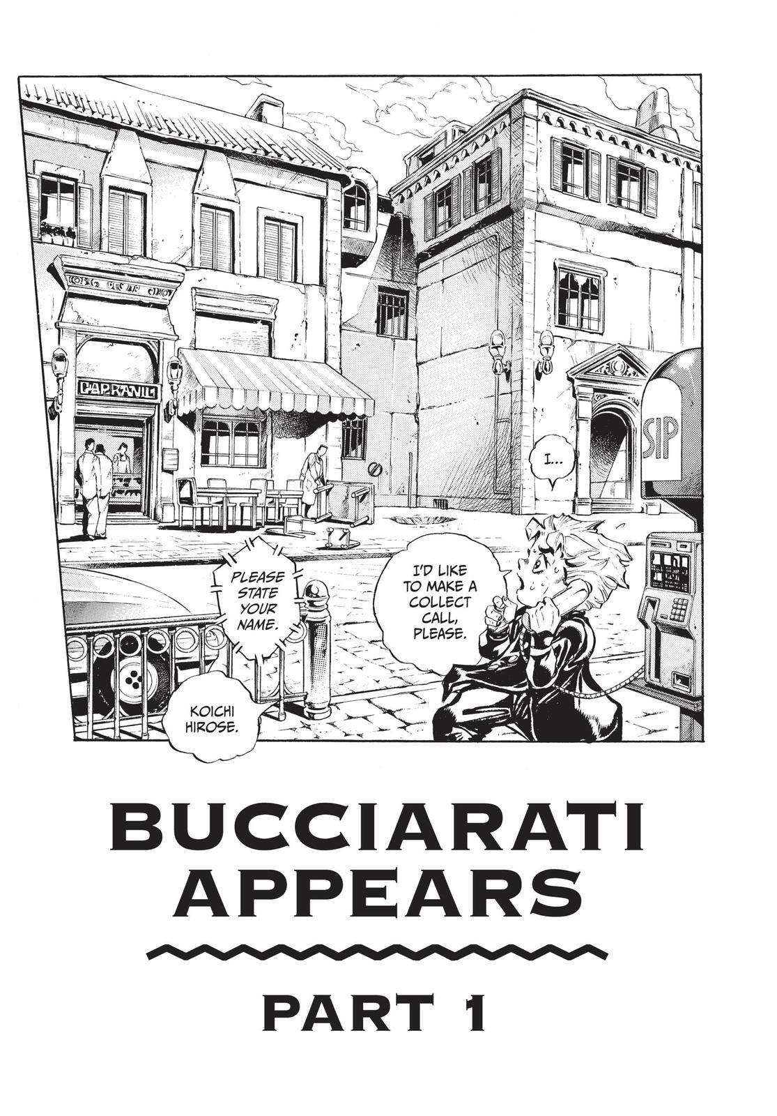 Read JoJo's Bizarre Adventure Part 5 - Golden Wind Manga Online