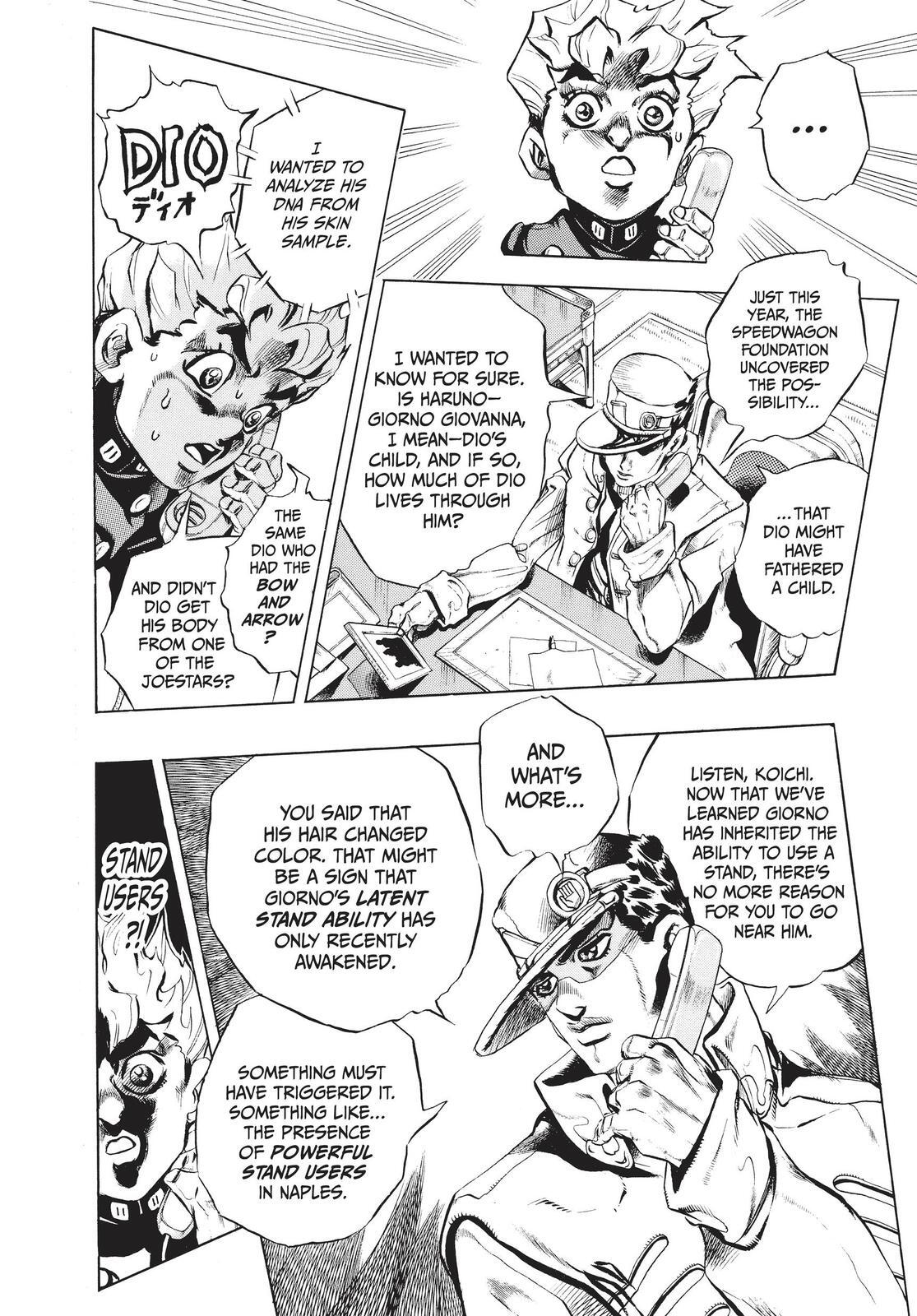 Read JoJo's Bizarre Adventure Part 5 - Golden Wind Manga Online