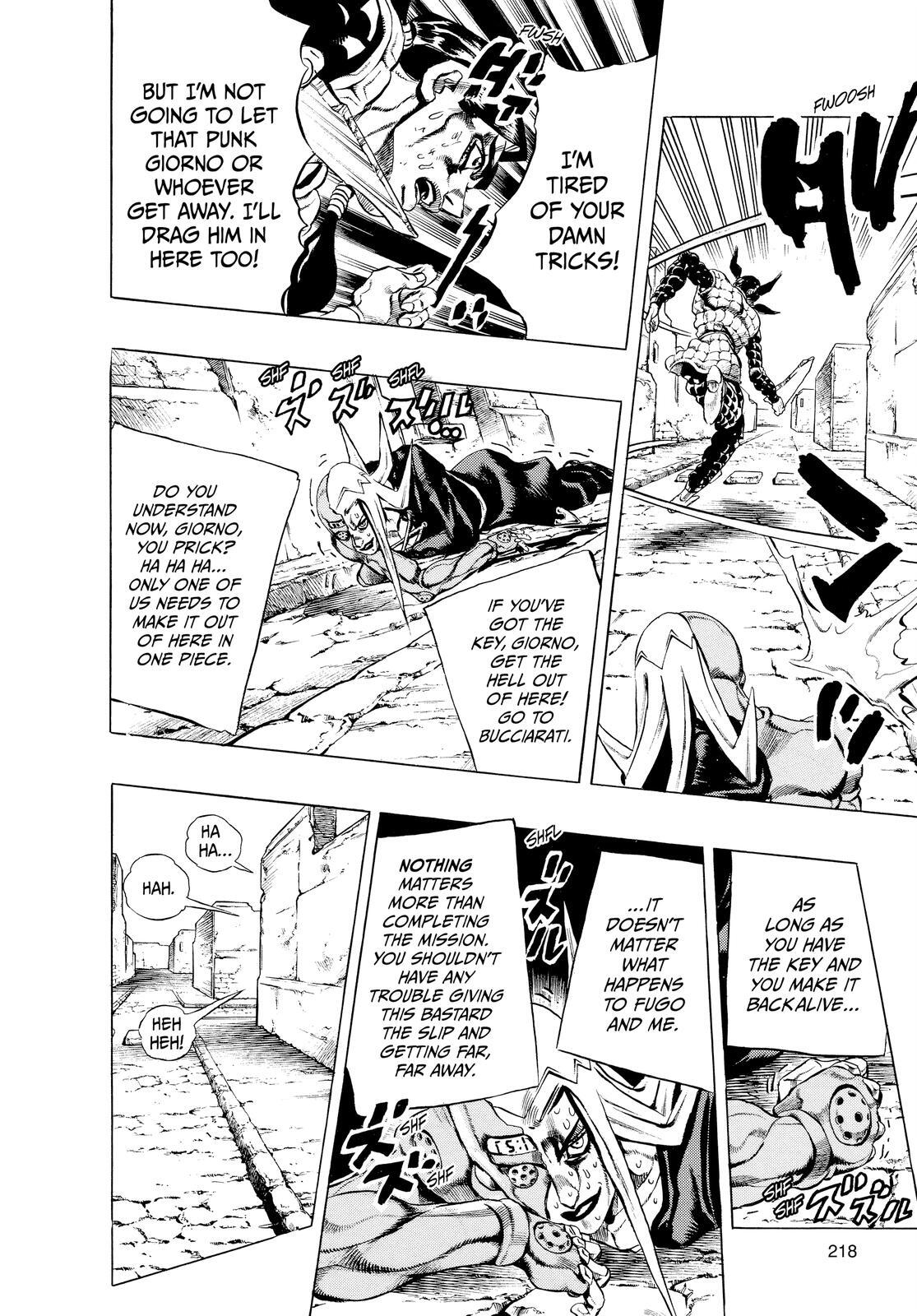 Read JoJo's Bizarre Adventure Part 5 - Golden Wind Manga Online