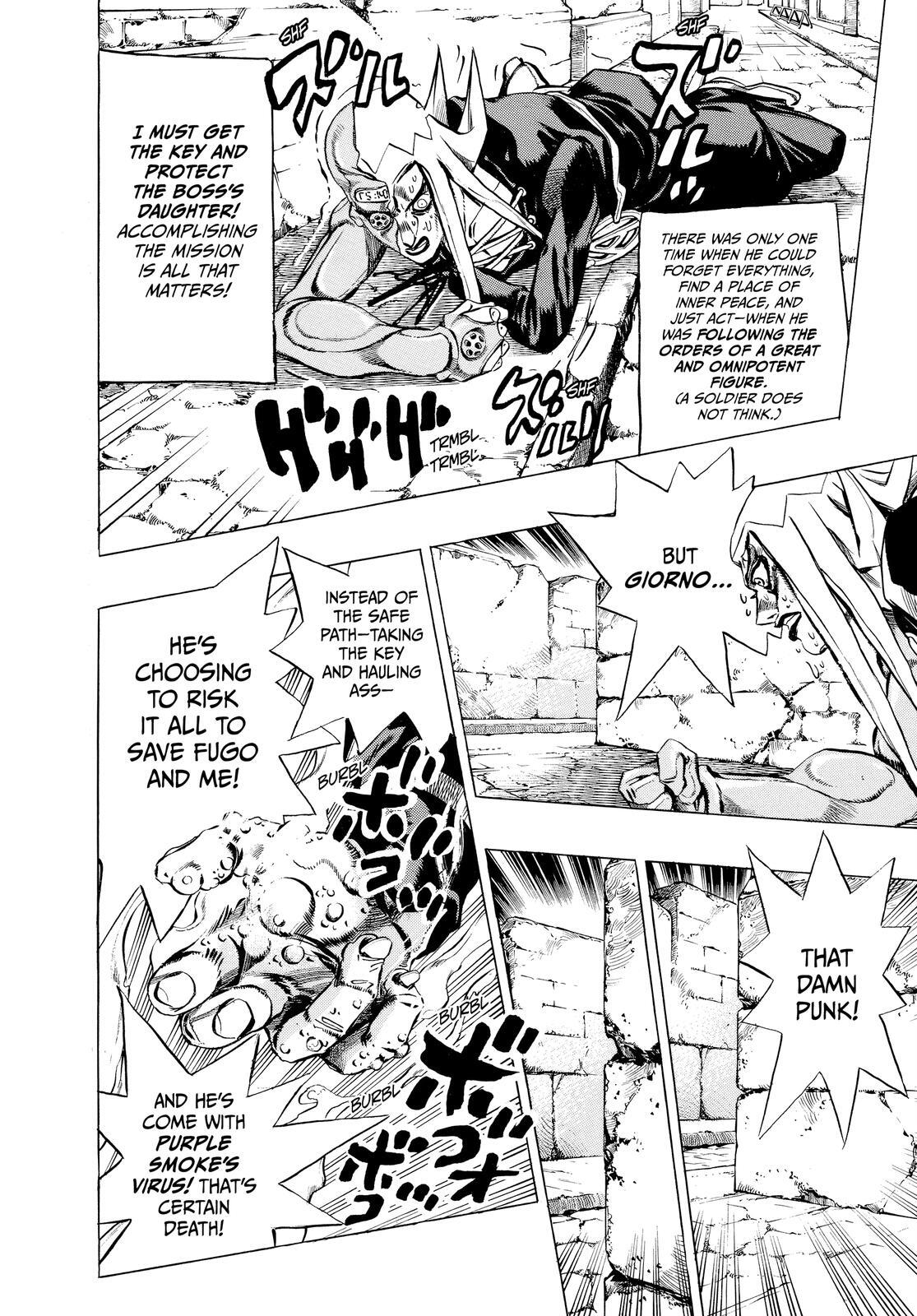 Read JoJo's Bizarre Adventure Part 5 - Golden Wind Manga Online