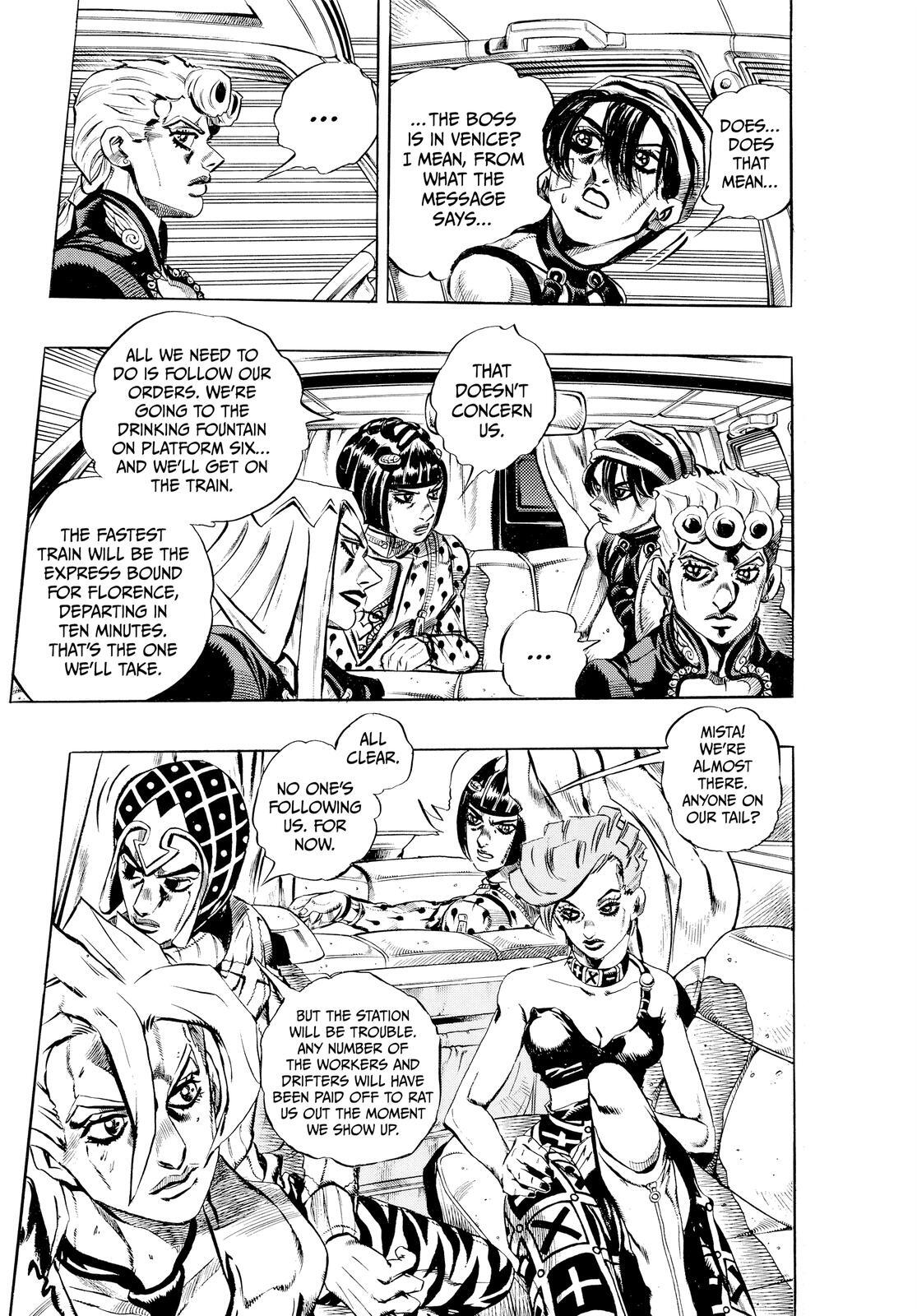Read JoJo's Bizarre Adventure Part 5 - Golden Wind Manga Online