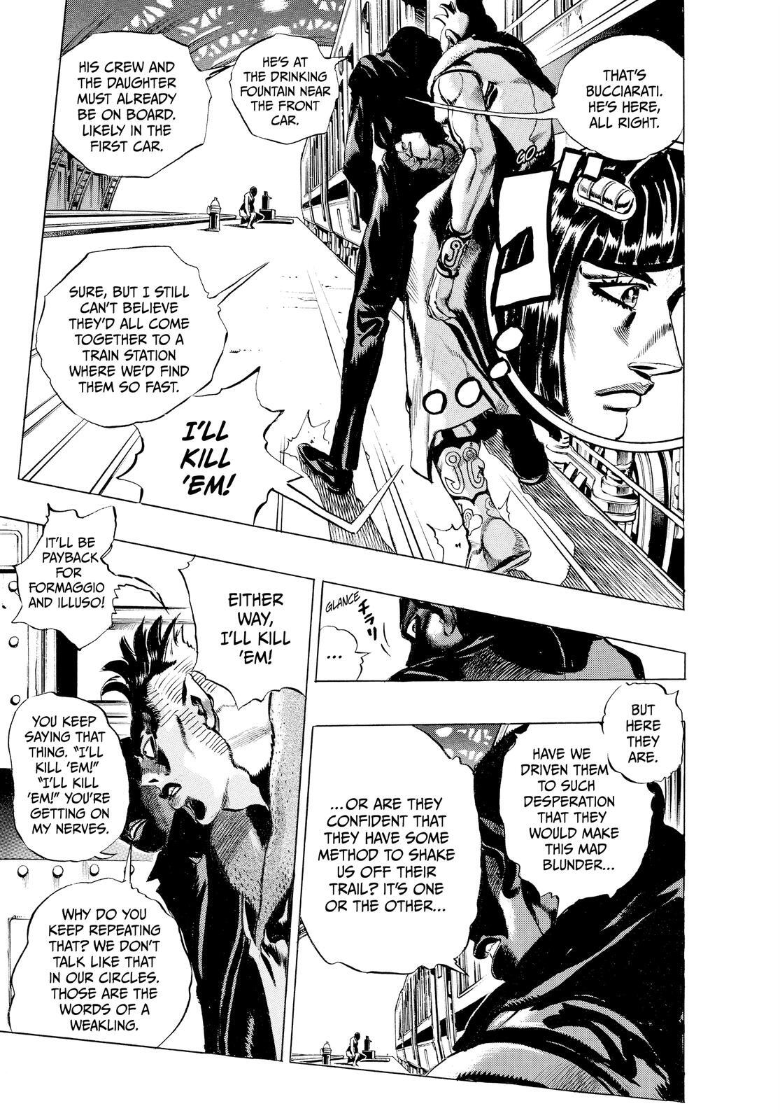 Read JoJo's Bizarre Adventure Part 5 - Golden Wind Manga Online