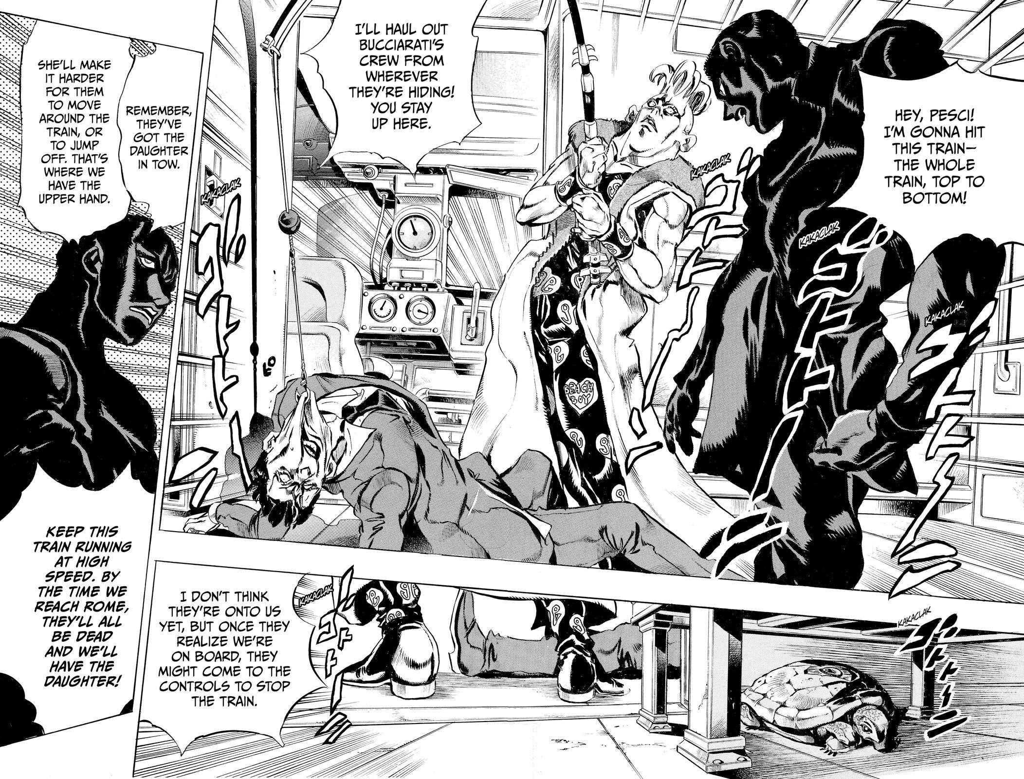Read JoJo's Bizarre Adventure Part 5 - Golden Wind Manga Online