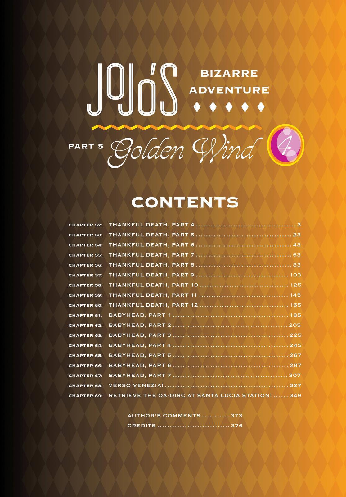 Read JoJo's Bizarre Adventure Part 5 - Golden Wind Manga Online