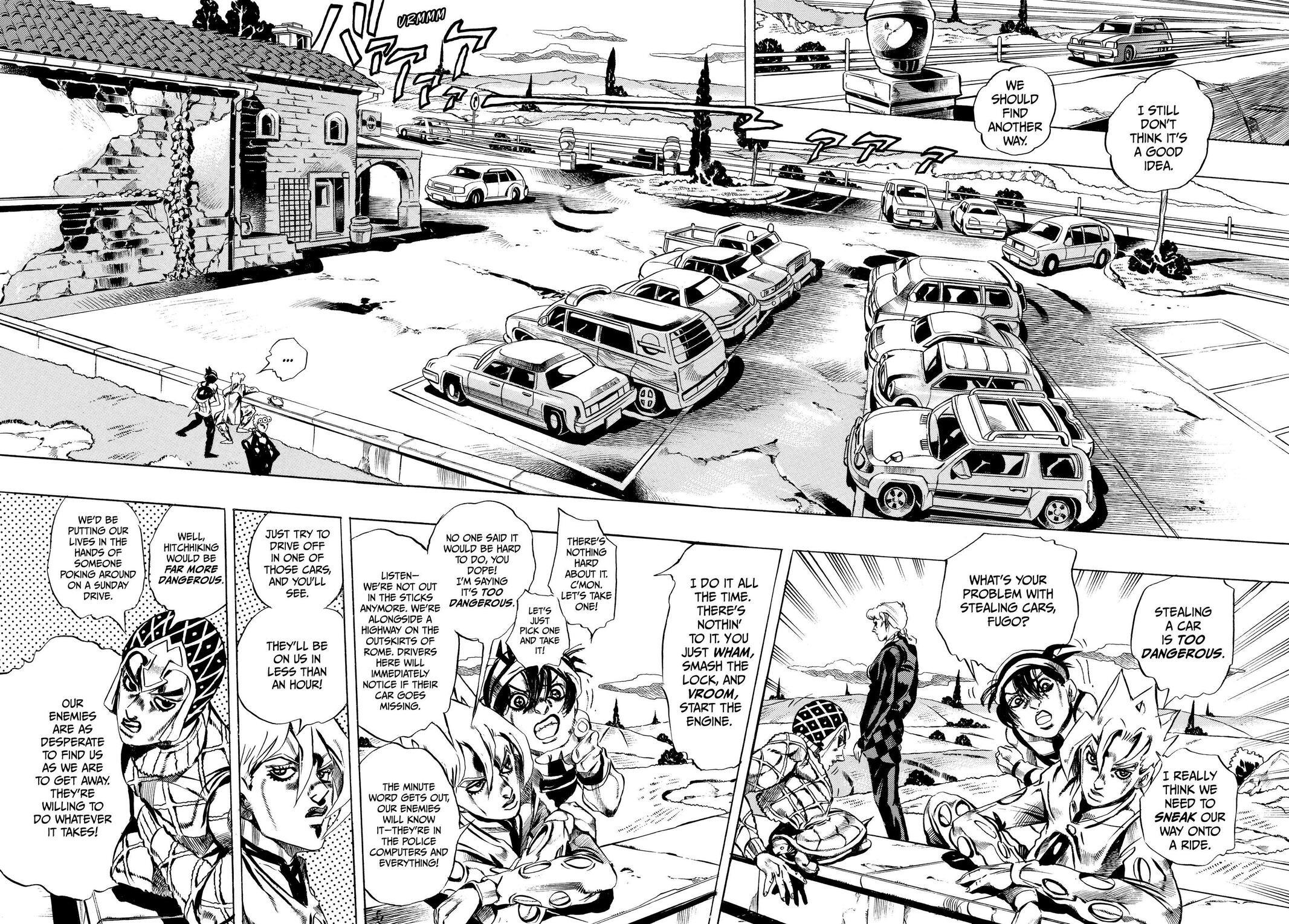 Read JoJo's Bizarre Adventure Part 5 - Golden Wind Manga Online