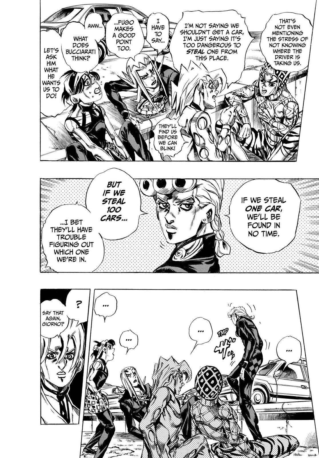 Read JoJo's Bizarre Adventure Part 5 - Golden Wind Manga Online