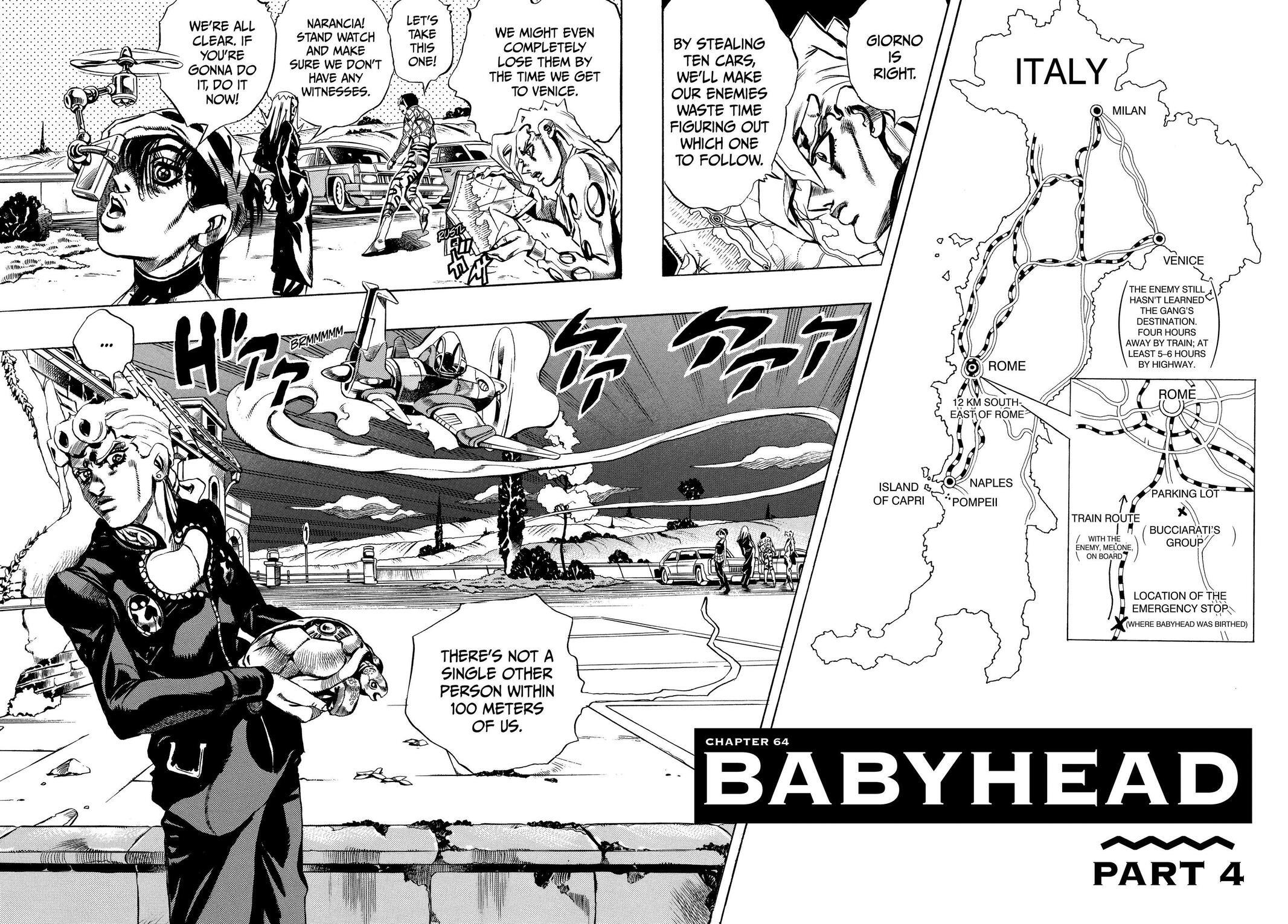 Read JoJo's Bizarre Adventure Part 5 - Golden Wind Manga Online