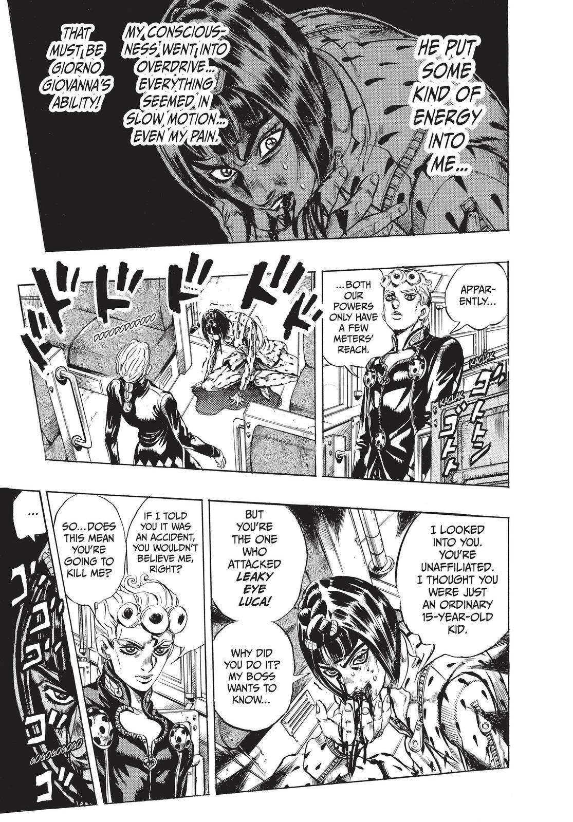 Read JoJo's Bizarre Adventure Part 5 - Golden Wind Manga Online