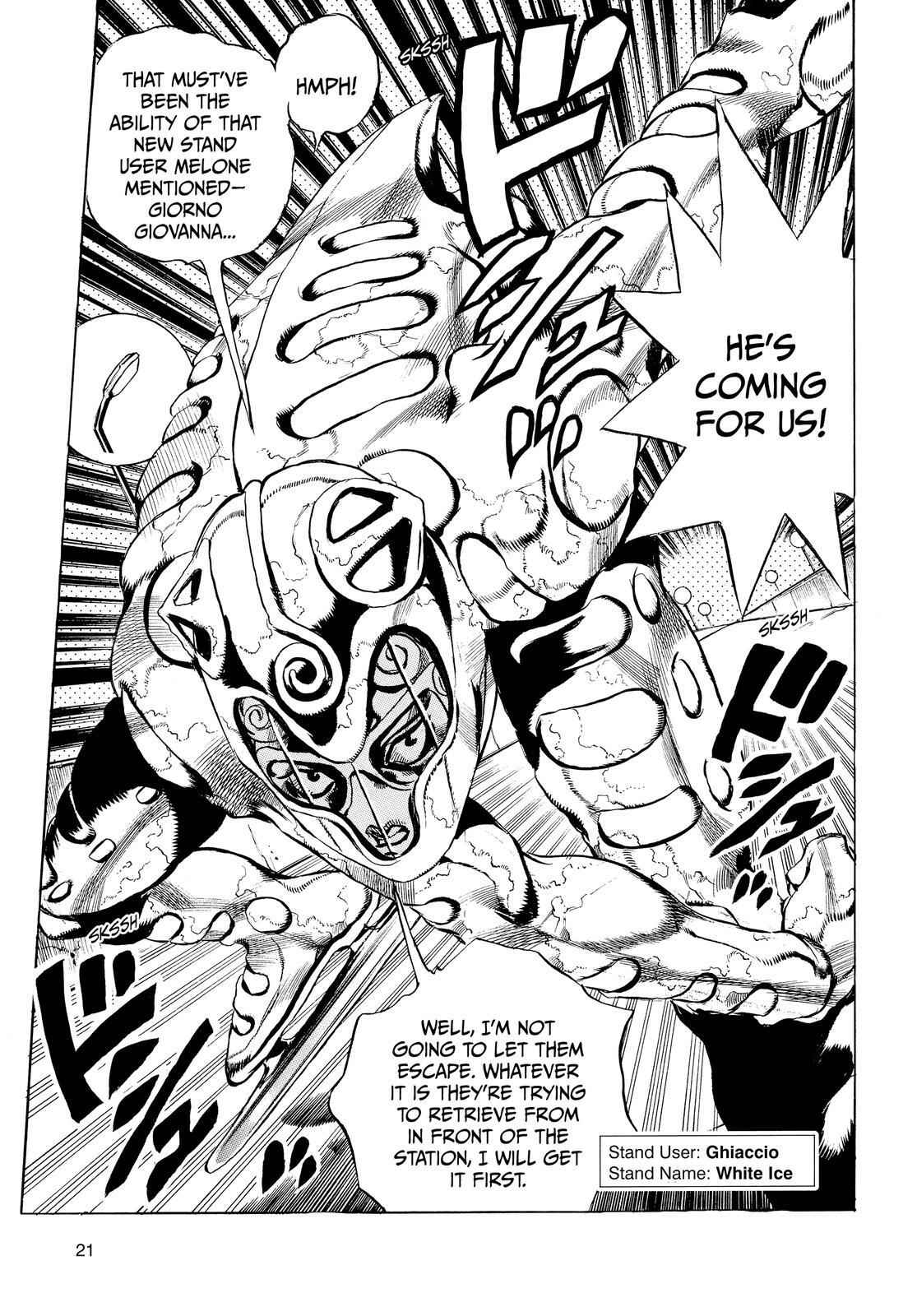 Read JoJo's Bizarre Adventure Part 5 - Golden Wind Manga Online