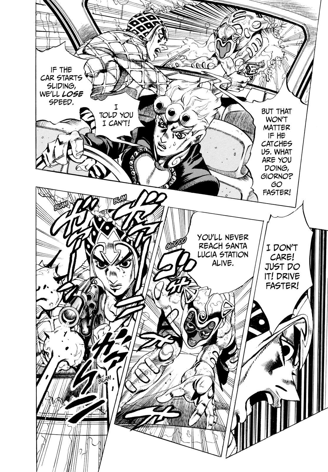 Read JoJo's Bizarre Adventure Part 5 - Golden Wind Manga Online