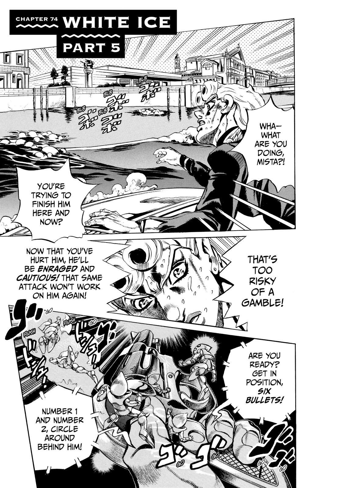 Read JoJo's Bizarre Adventure Part 5 - Golden Wind Manga Online