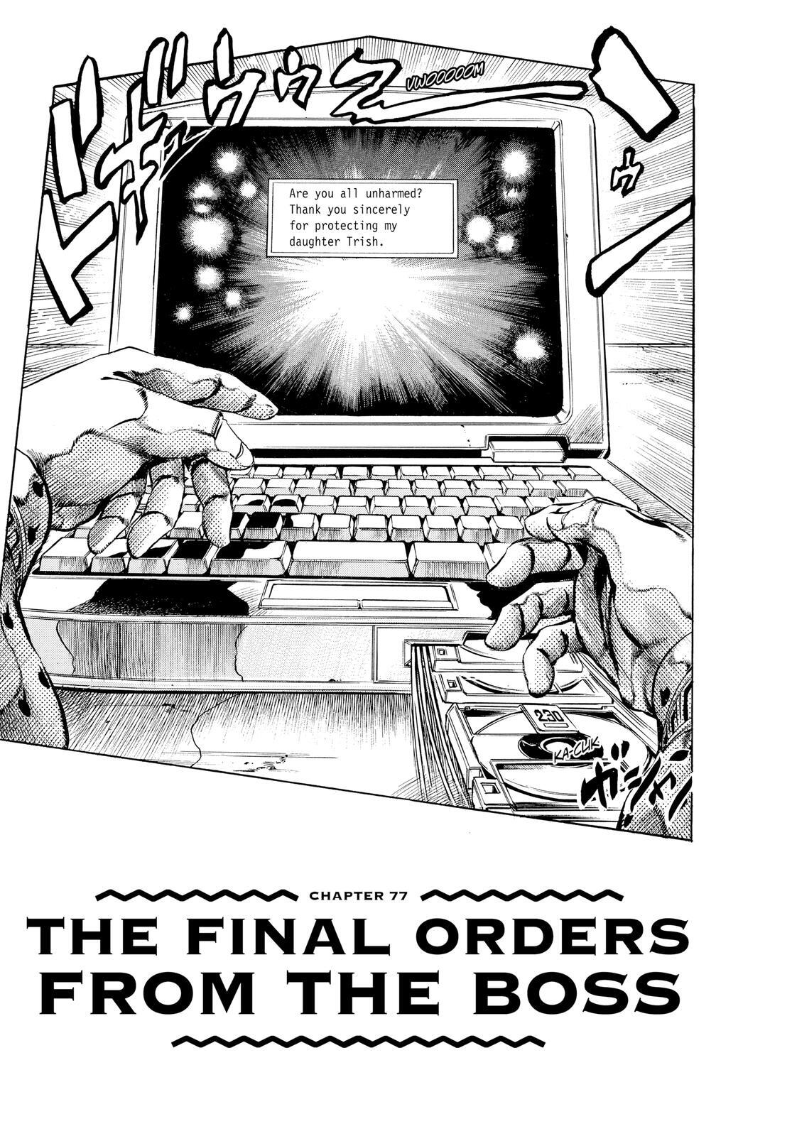 Read JoJo's Bizarre Adventure Part 5 - Golden Wind Manga Online