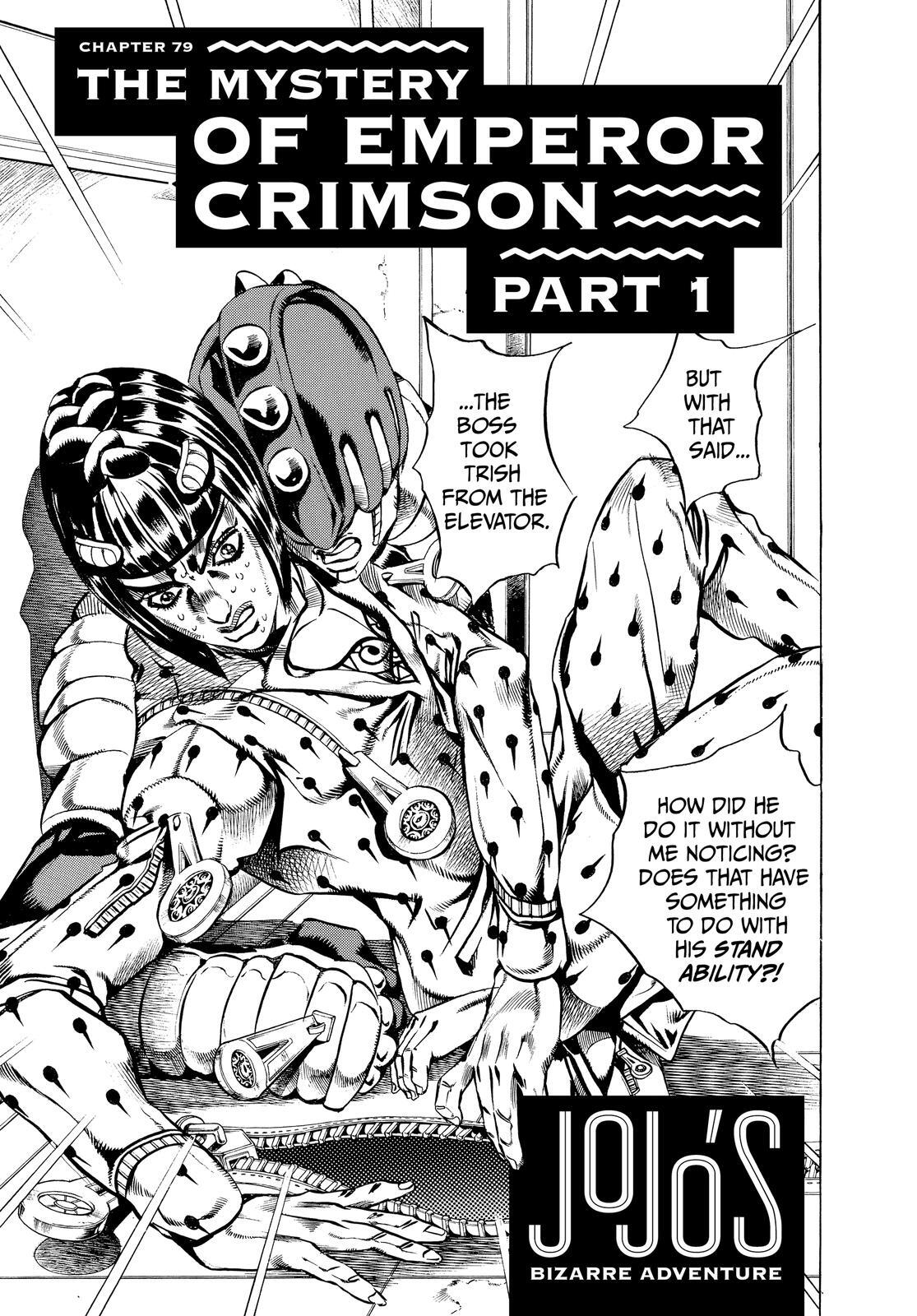 Read JoJo's Bizarre Adventure Part 5 - Golden Wind Manga Online