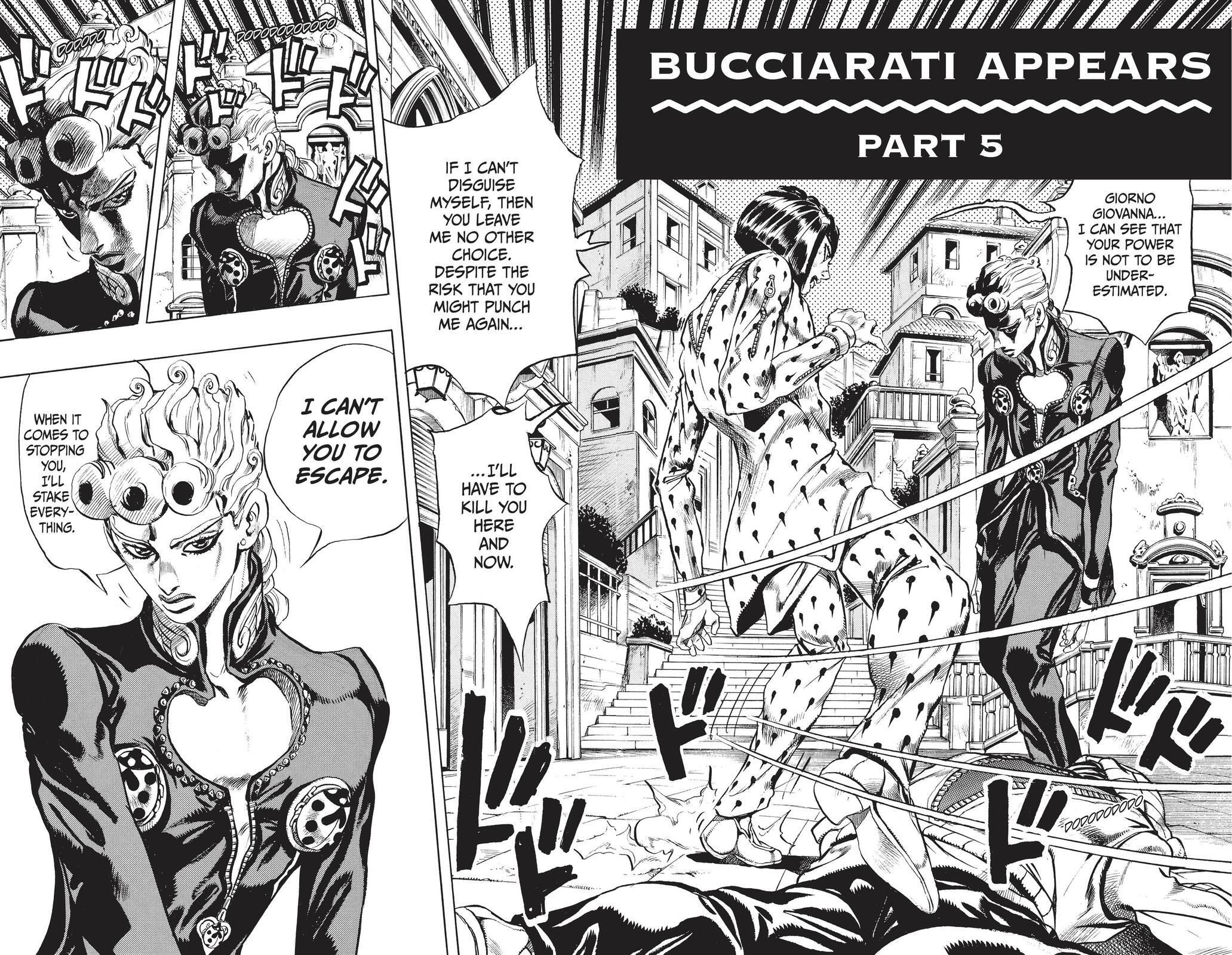 Read JoJo's Bizarre Adventure Part 5 - Golden Wind Manga Online
