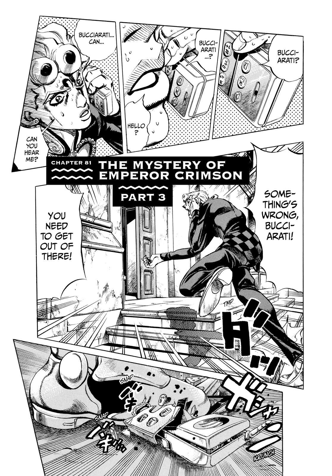 Read JoJo's Bizarre Adventure Part 5 - Golden Wind Manga Online