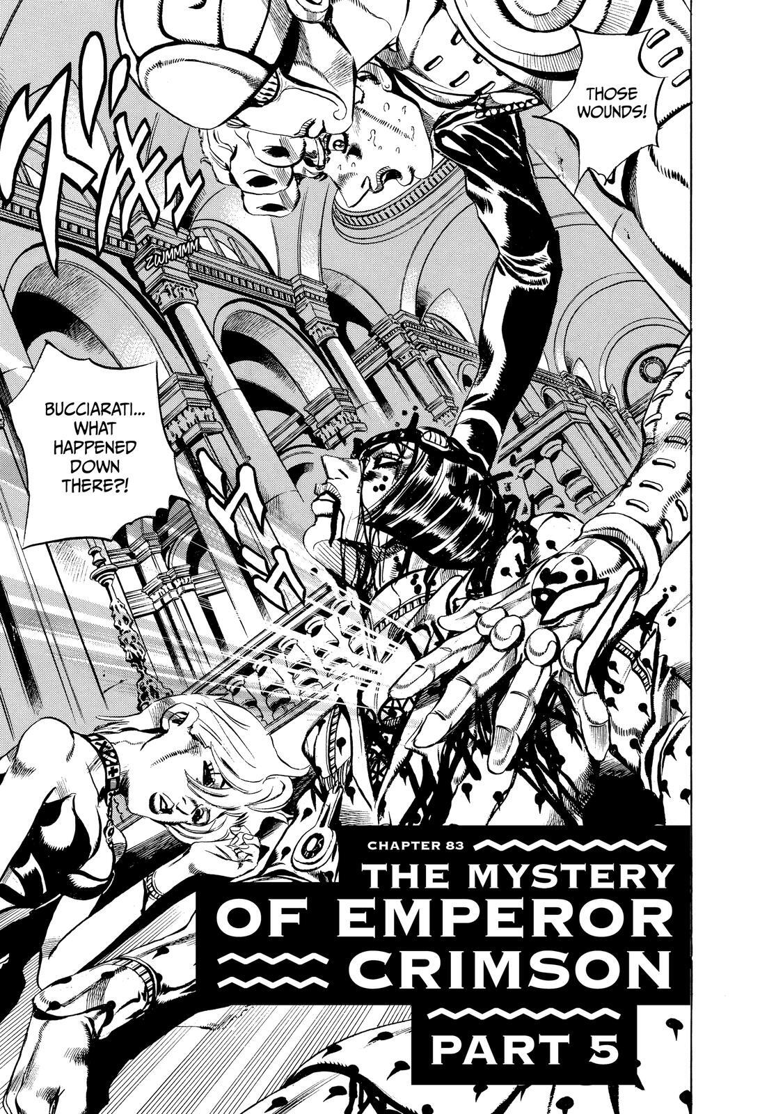 Read JoJo's Bizarre Adventure Part 5 - Golden Wind Manga Online