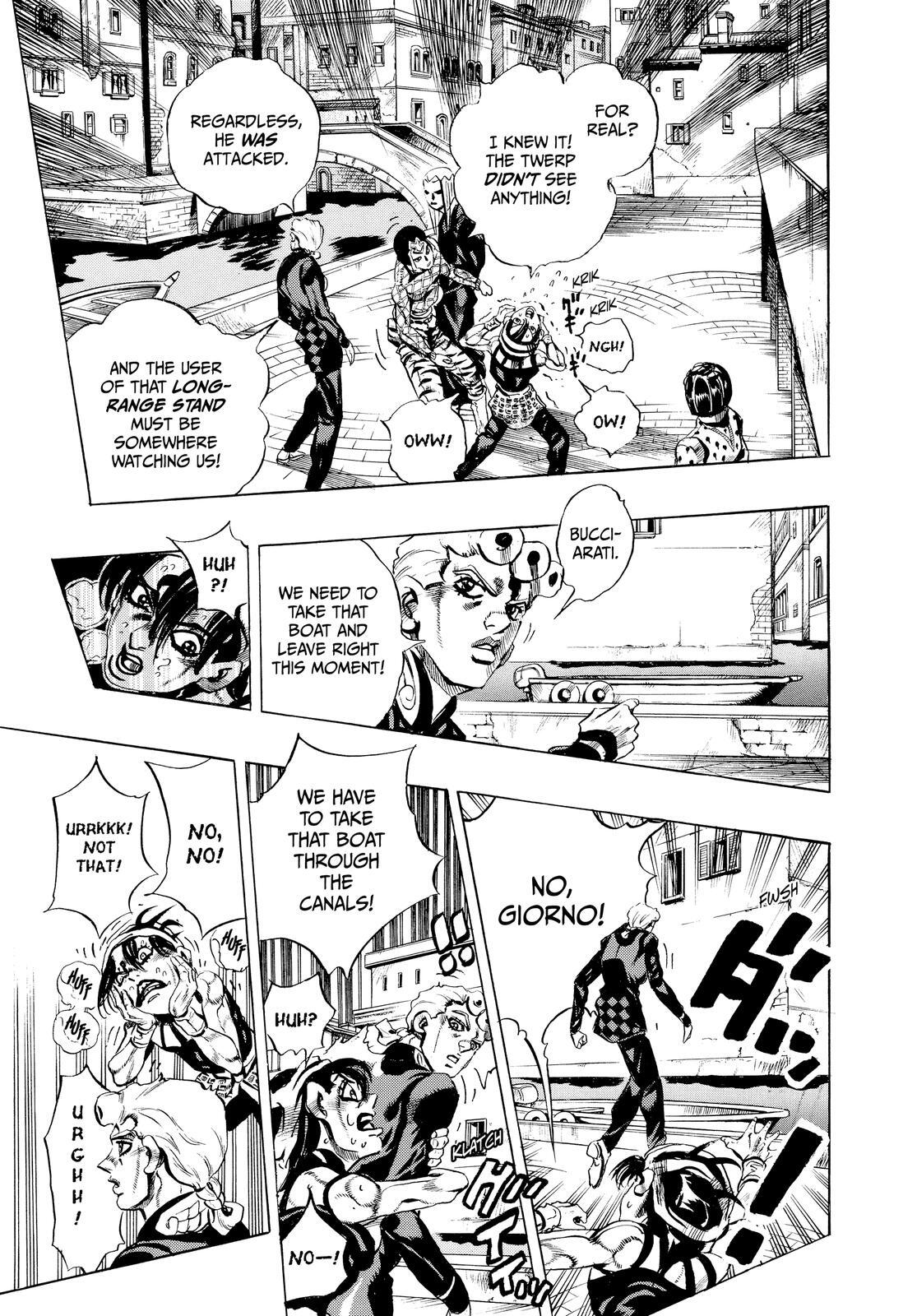 Read JoJo's Bizarre Adventure Part 5 - Golden Wind Manga Online