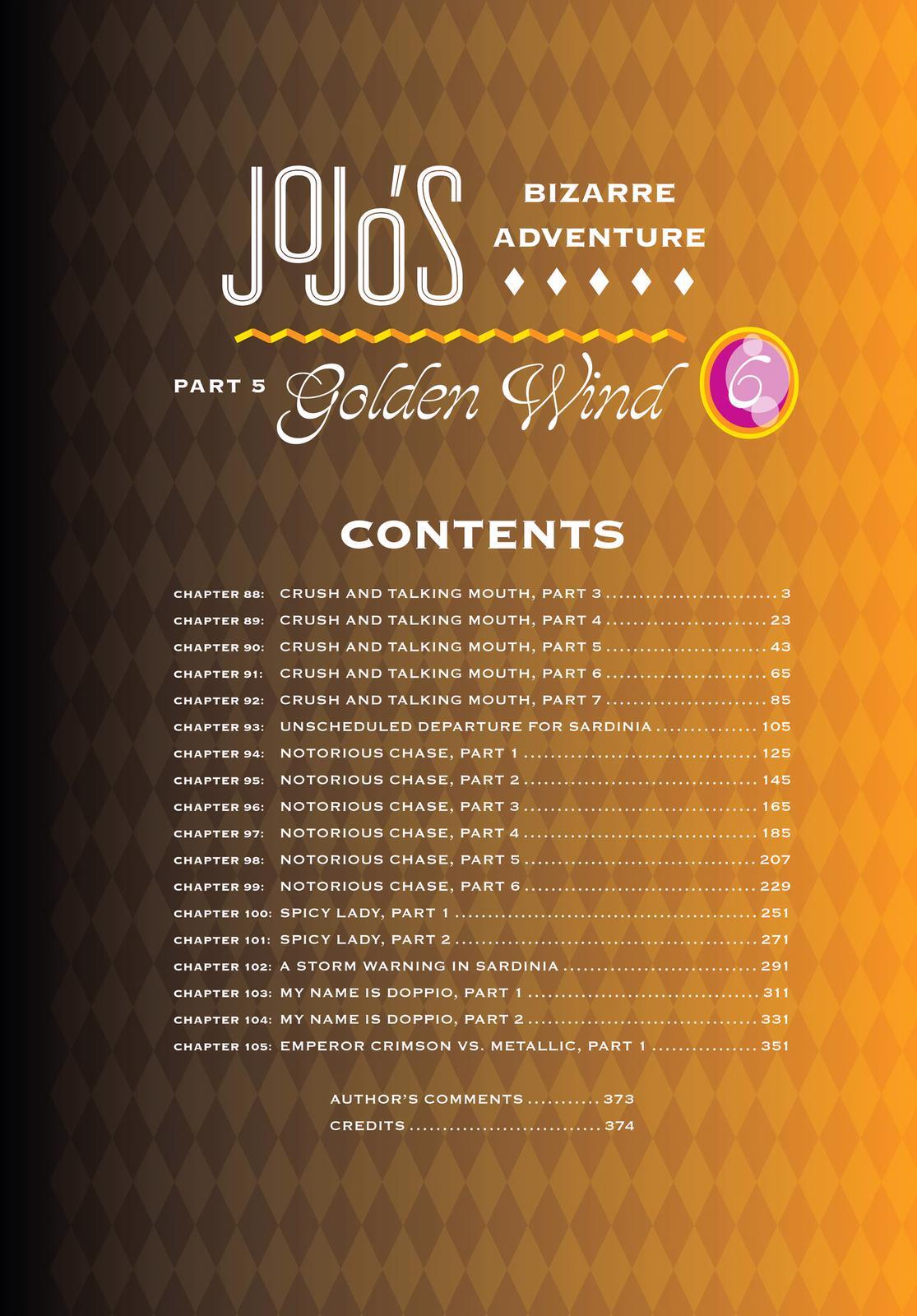 Read JoJo's Bizarre Adventure Part 5 - Golden Wind Manga Online