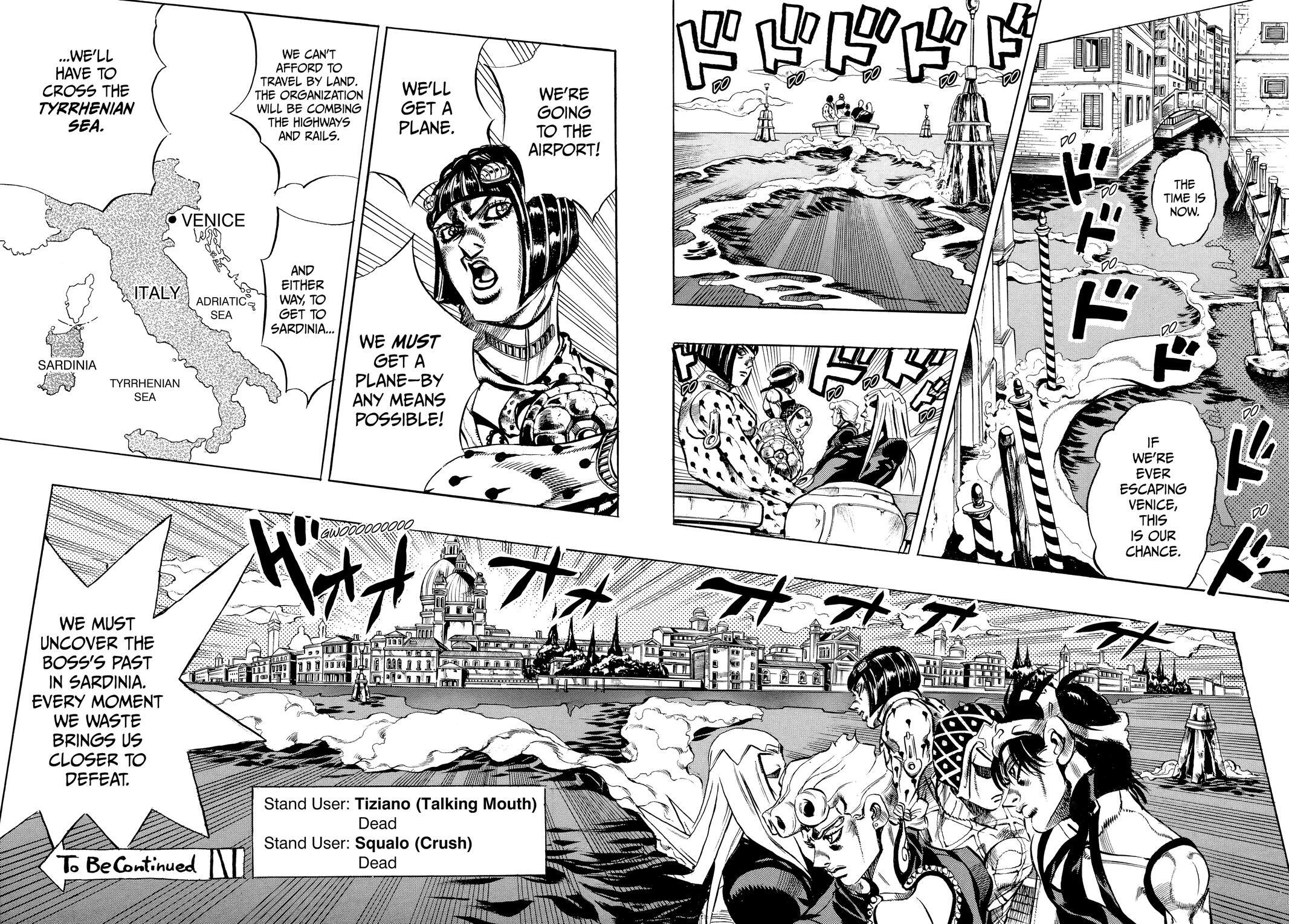 Read JoJo's Bizarre Adventure Part 5 - Golden Wind Manga Online